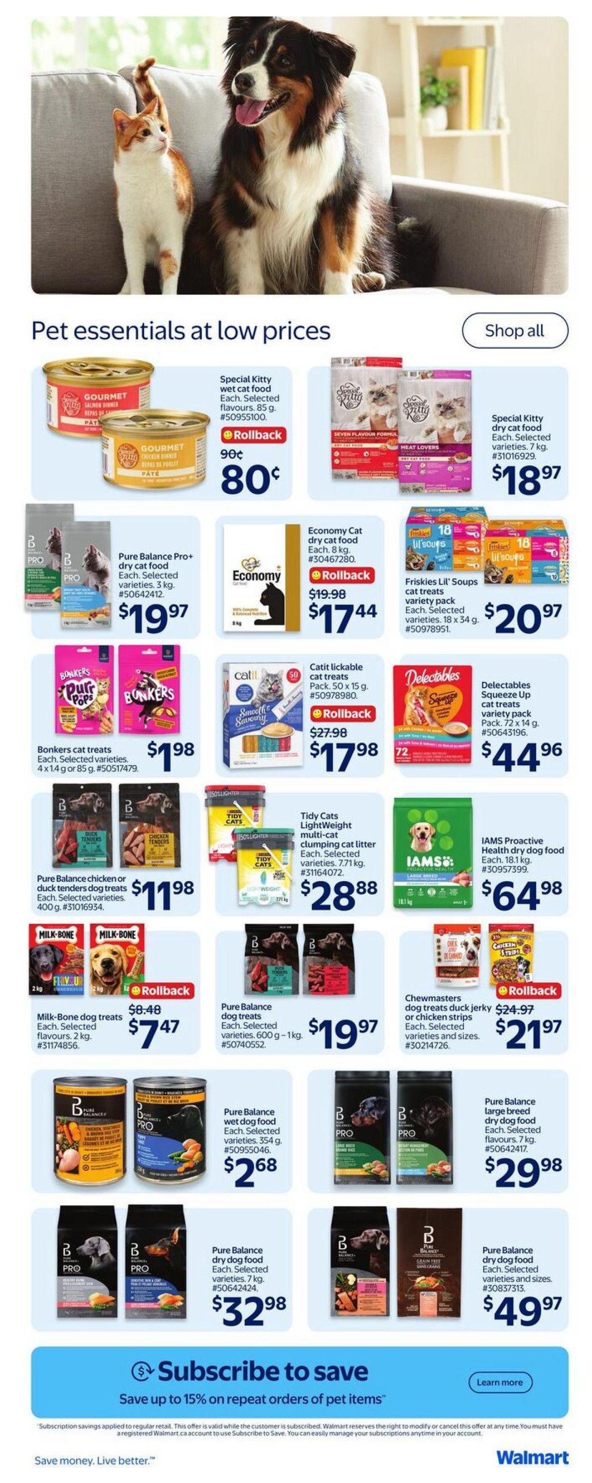 Walmart (ON) Flyer August 6 to 12