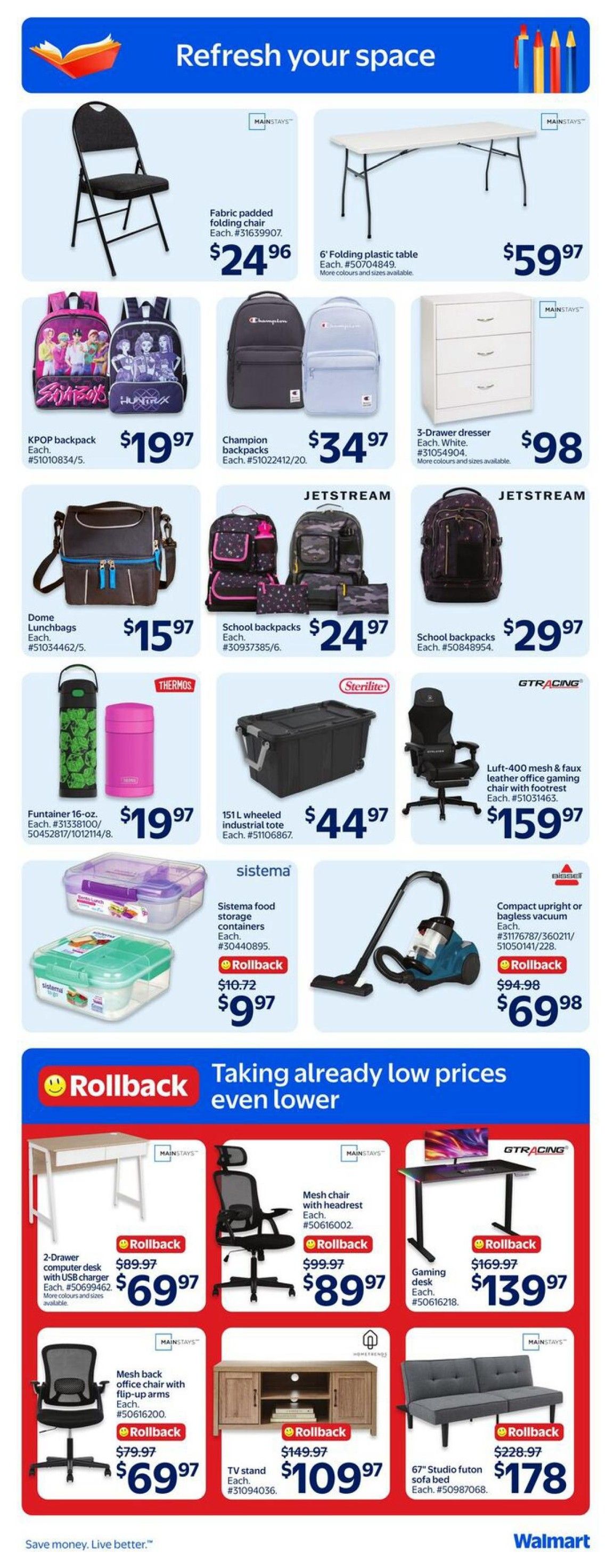 Walmart (Atlantic) Flyer August 6 to 12