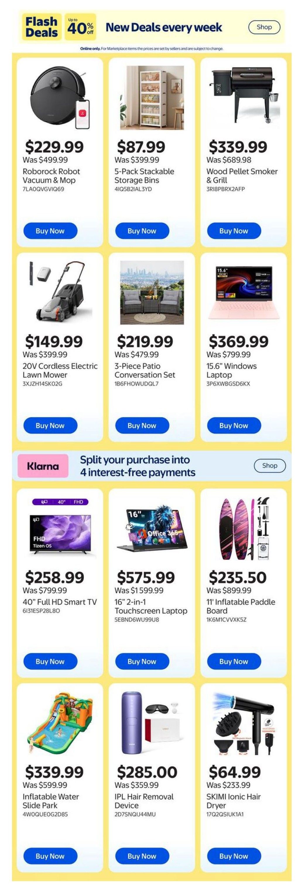 Walmart (Atlantic) Flyer August 6 to 12