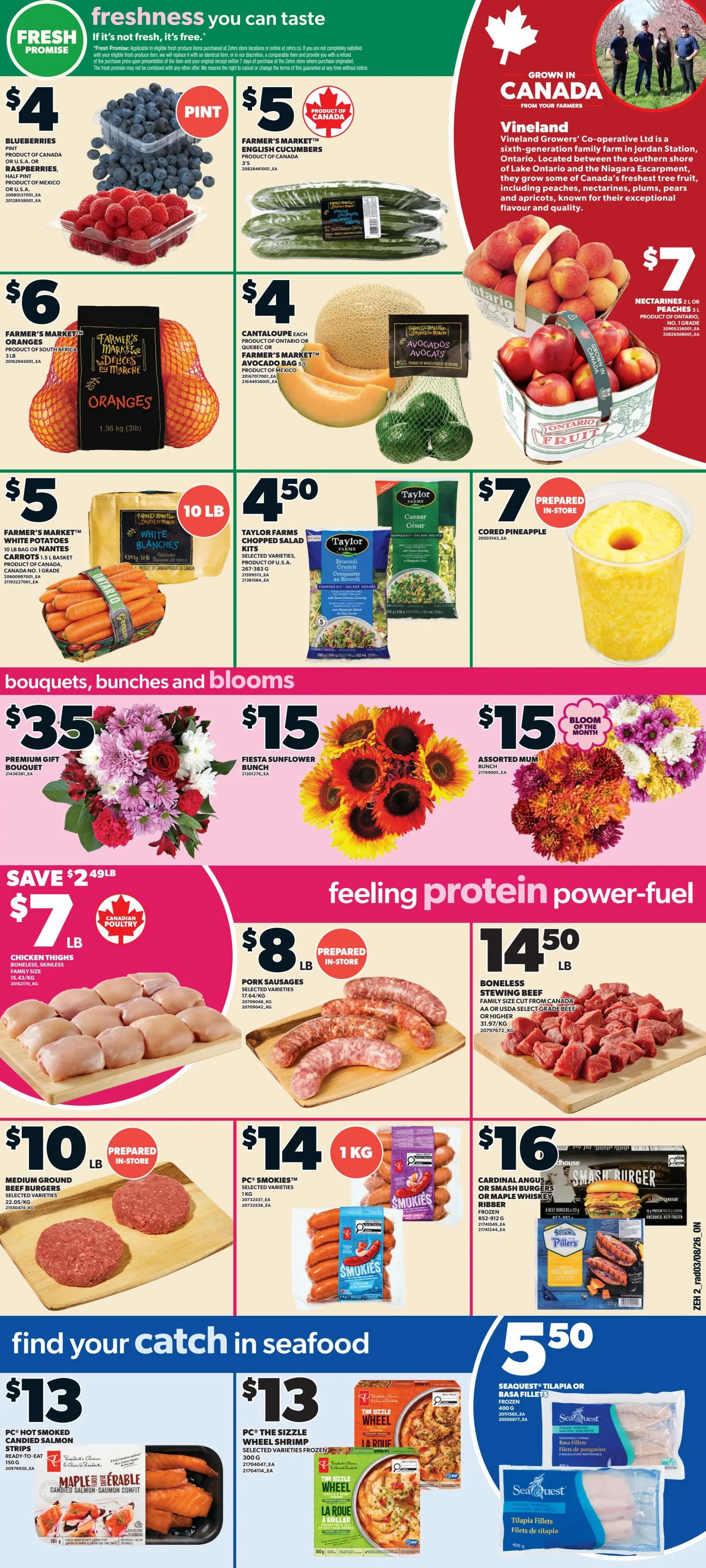 Zehrs Flyer August 6 to 12