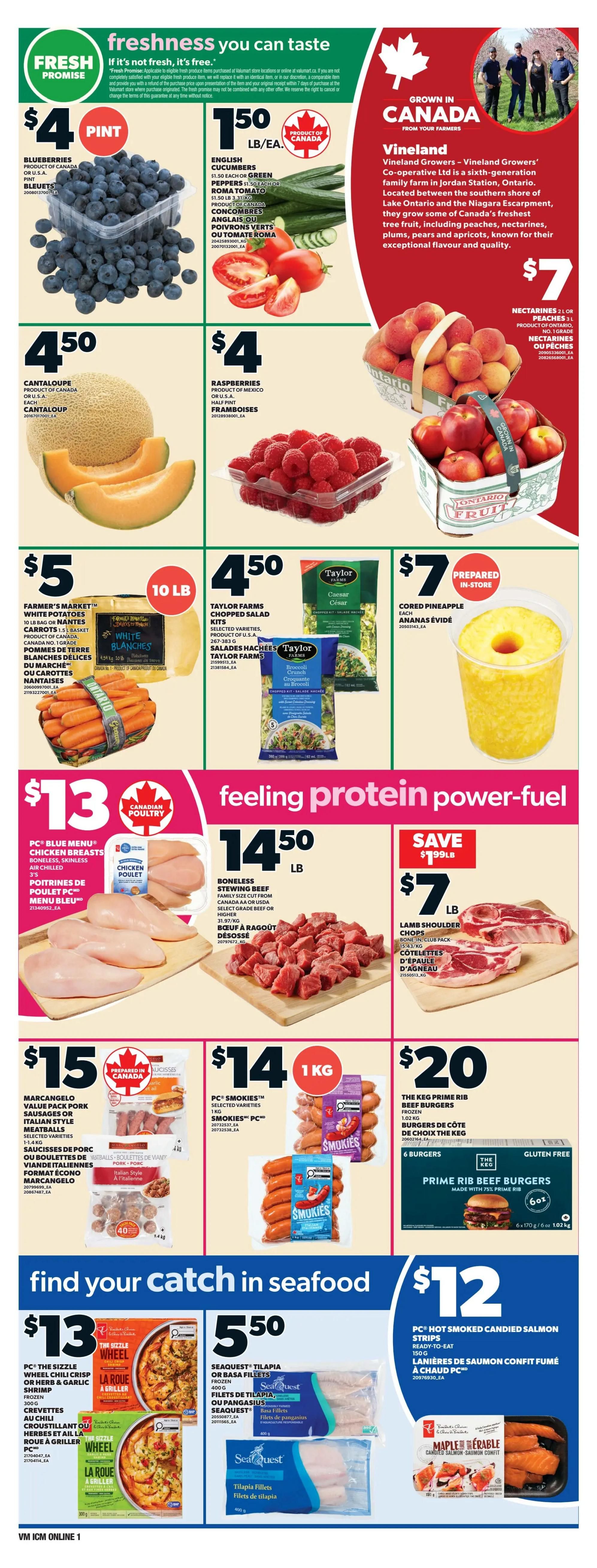 Valu-mart Flyer August 6 to 12