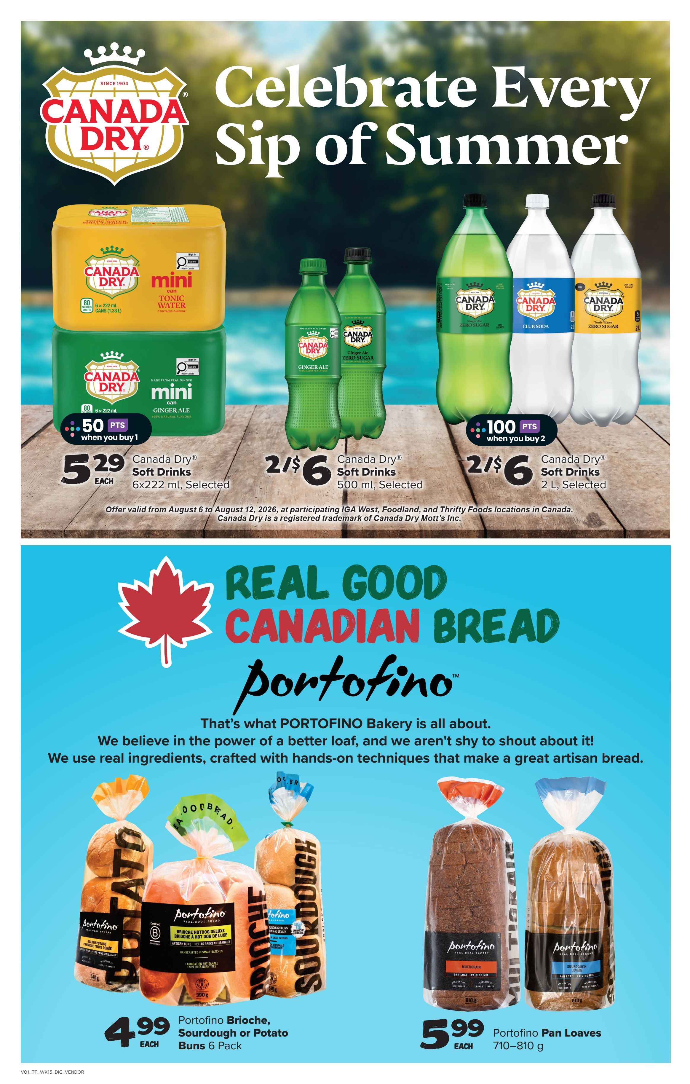 Thrifty Foods Flyer August 6 to 12