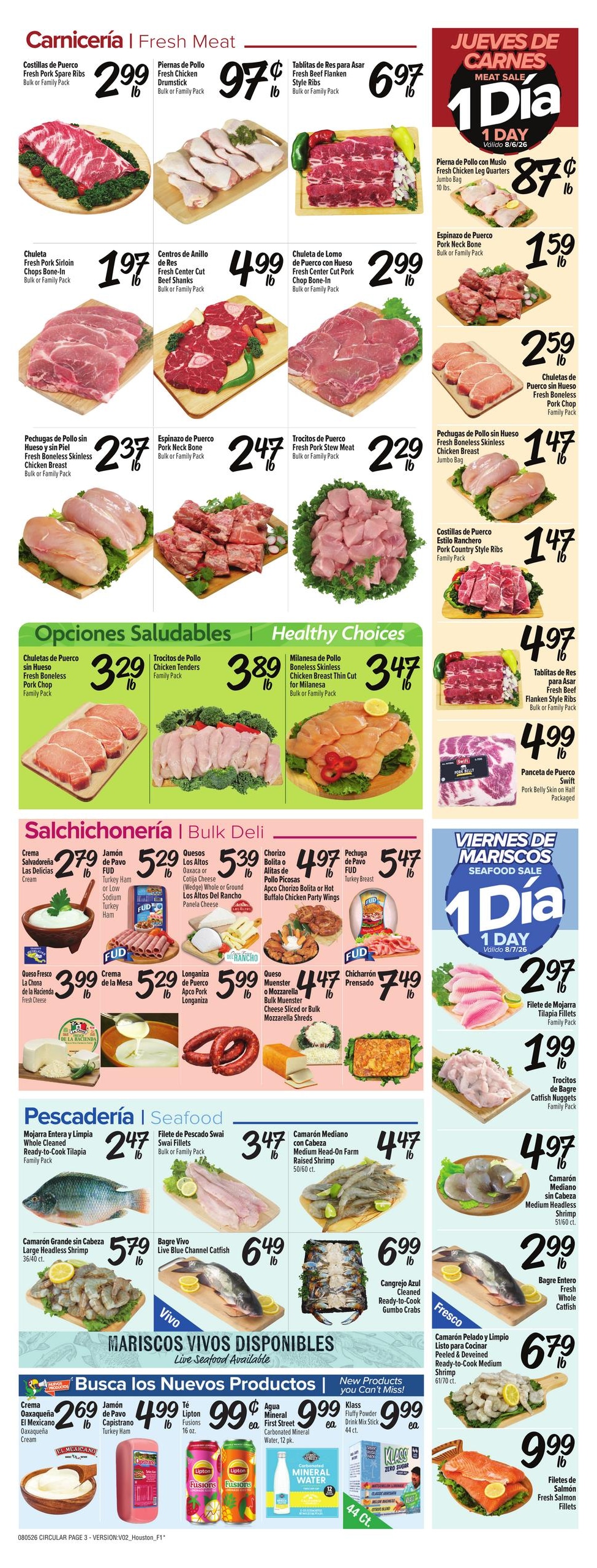 Fiesta Mart (Houston–Friendswood Area, TX) Weekly Ad August 5 - 11, 2026