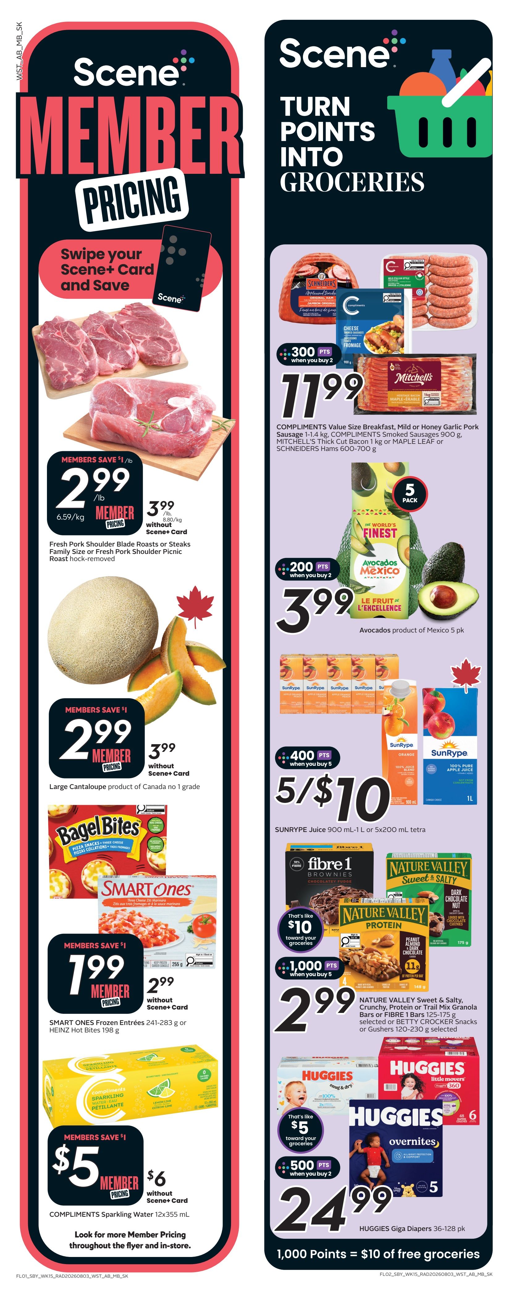 Sobeys/Safeway (AB) Flyer August 6 to 12