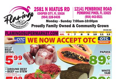 Bravo Supermarket (Davie–Miramar Area, FL) Bravo Florida Weekly Weekly Ad August 6 - 12, 2026