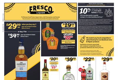 Fresco Y Mas Alcohol Weekly Ad August 3 - 30, 2026