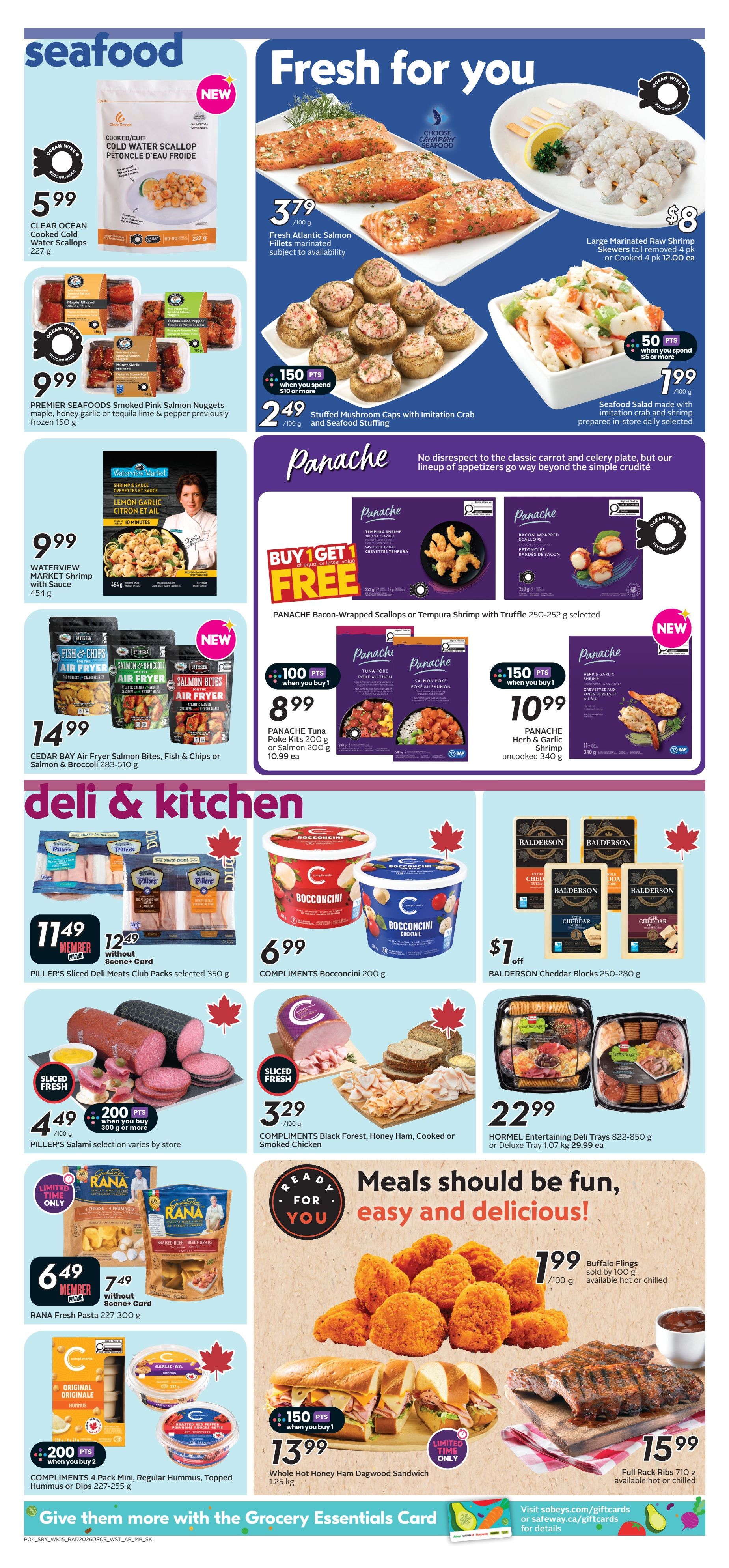 Sobeys/Safeway (AB) Flyer August 6 to 12