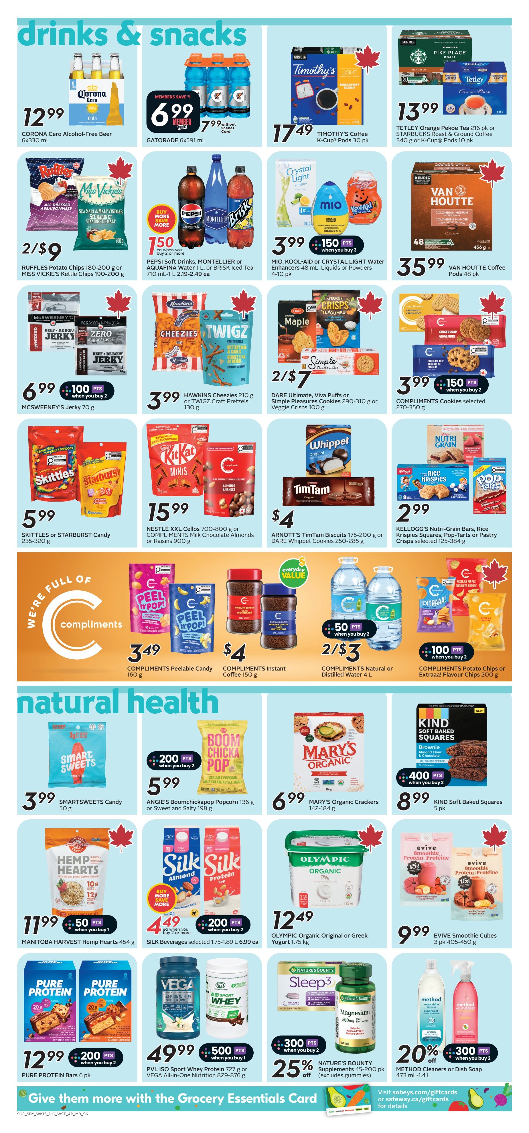 Sobeys/Safeway (AB) Flyer August 6 to 12