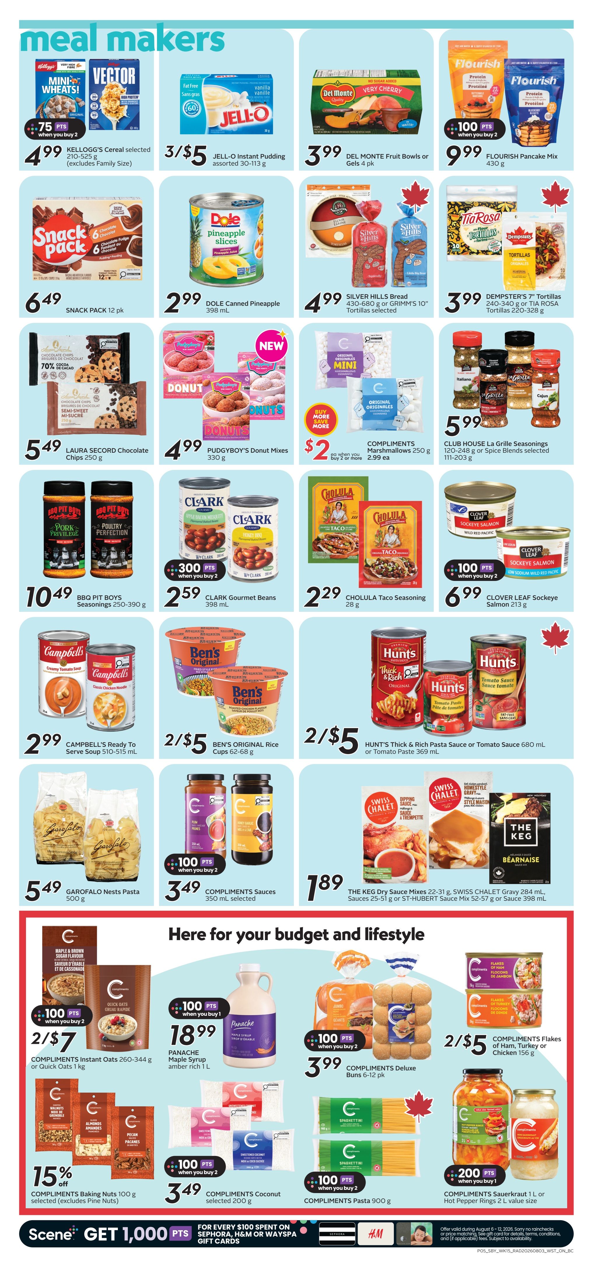 Safeway (BC) Flyer August 6 to 12