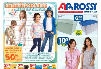Rossy Flyer August 6 to 12