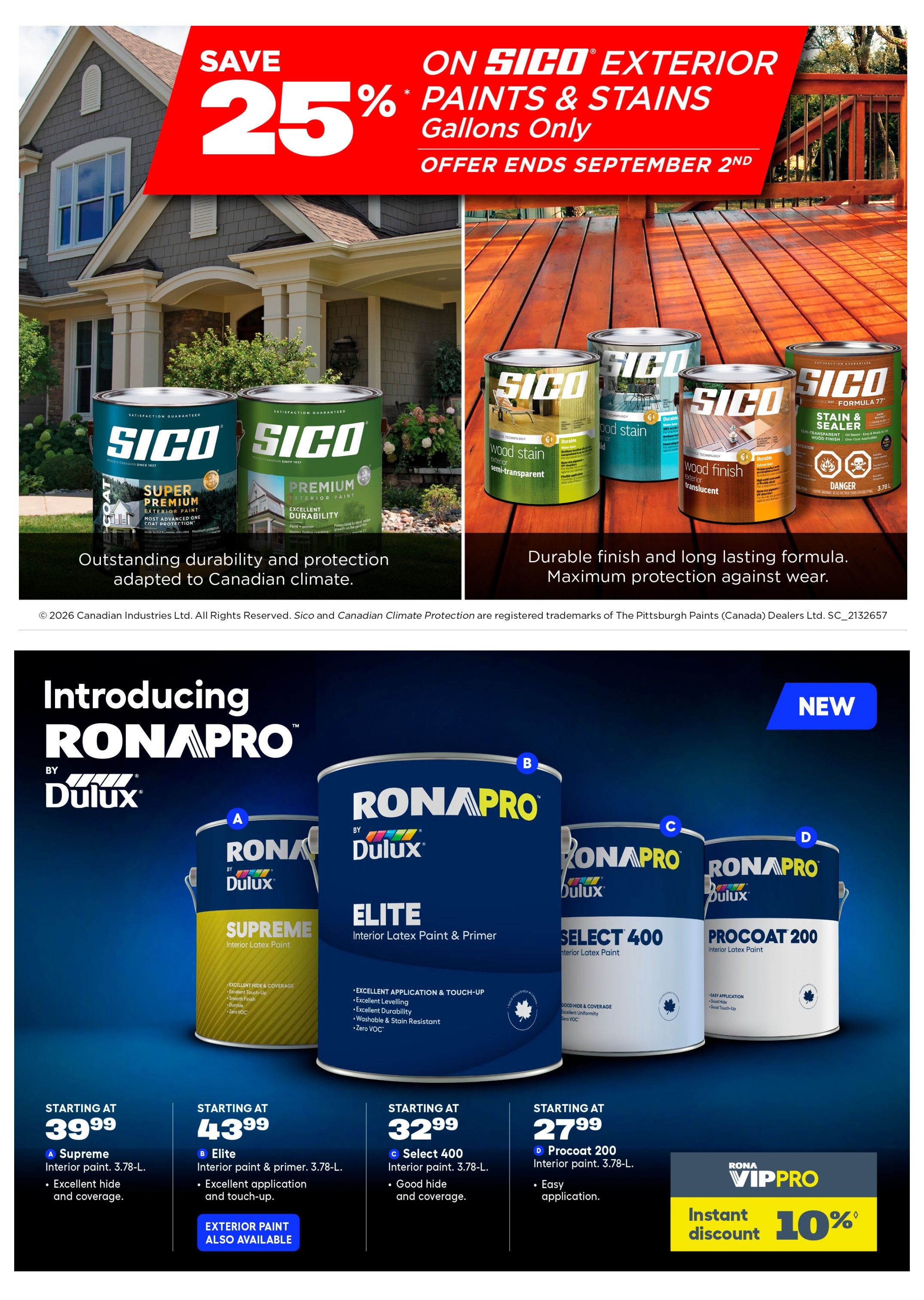 Rona & Rona+ (Atlantic) Flyer August 6 to 12