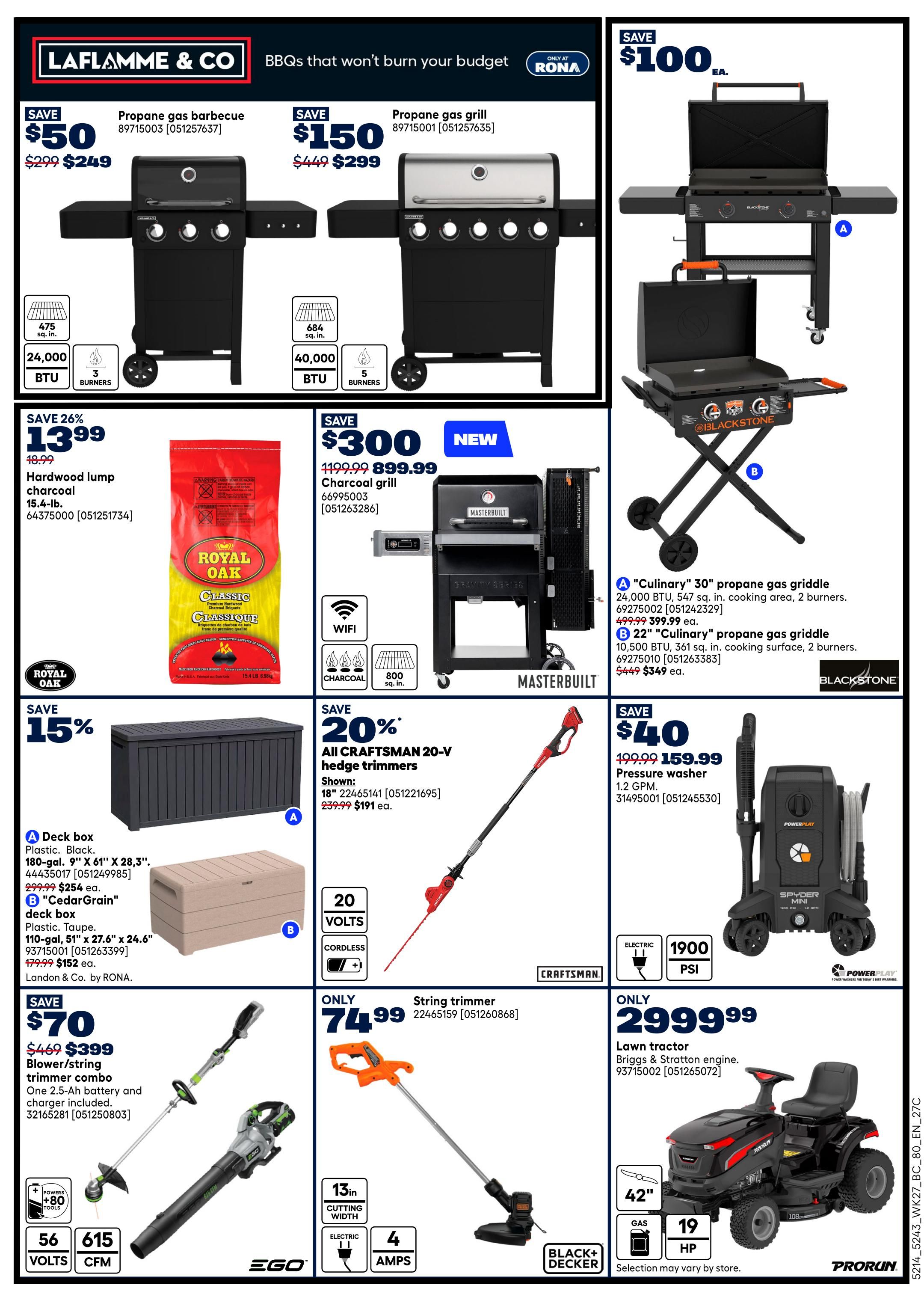 Rona & Rona+ (BC) Flyer August 6 to 12