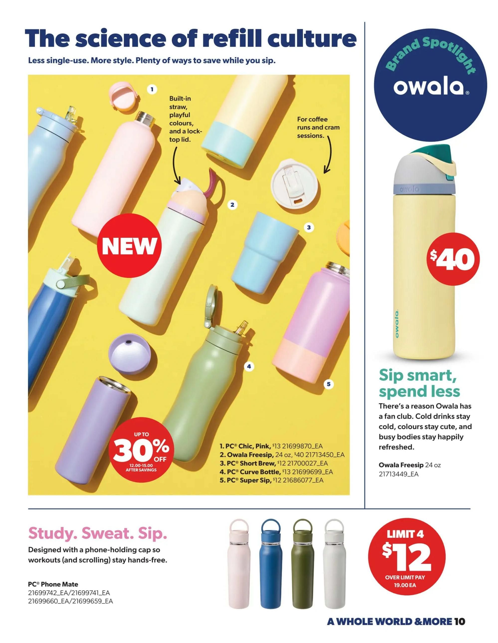 Real Canadian Superstore Back To School Flyer August 6 to September 9