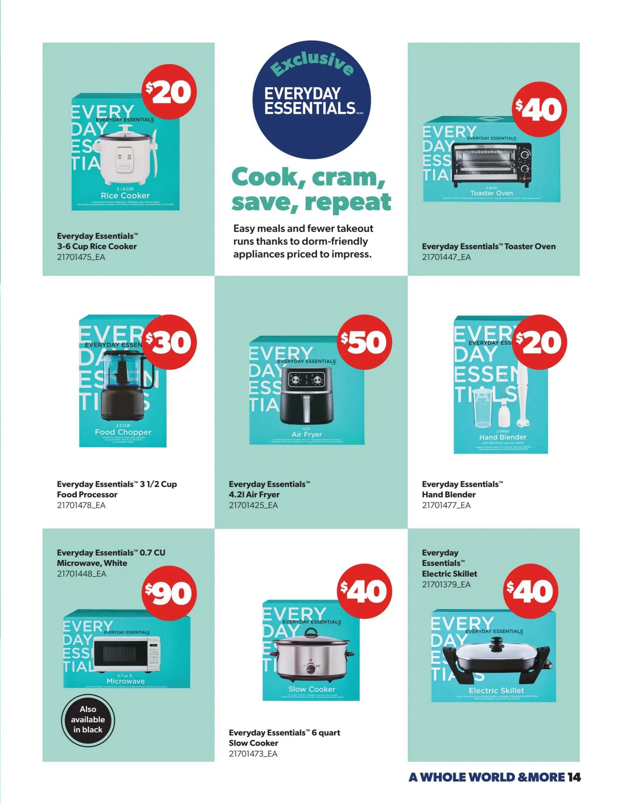 Real Canadian Superstore Back To School Flyer August 6 to September 9