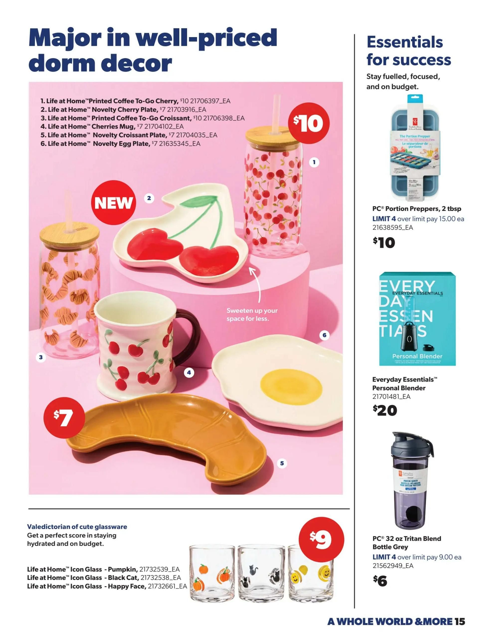 Real Canadian Superstore Back To School Flyer August 6 to September 9