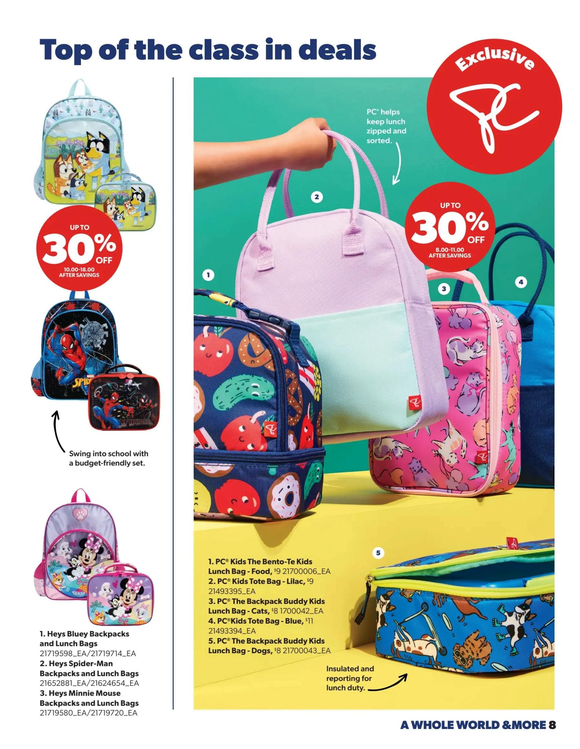 Real Canadian Superstore Back To School Flyer August 6 to September 9