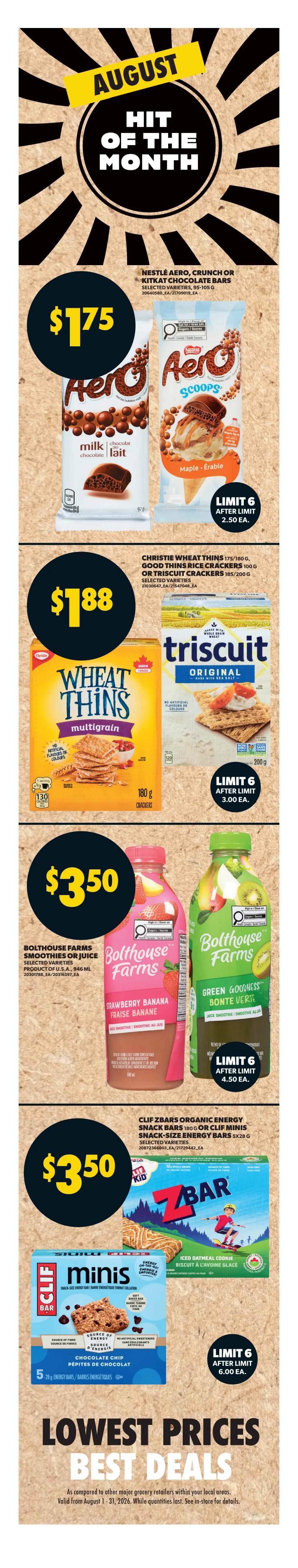 Real Canadian Superstore (ON) Flyer August 6 to 12