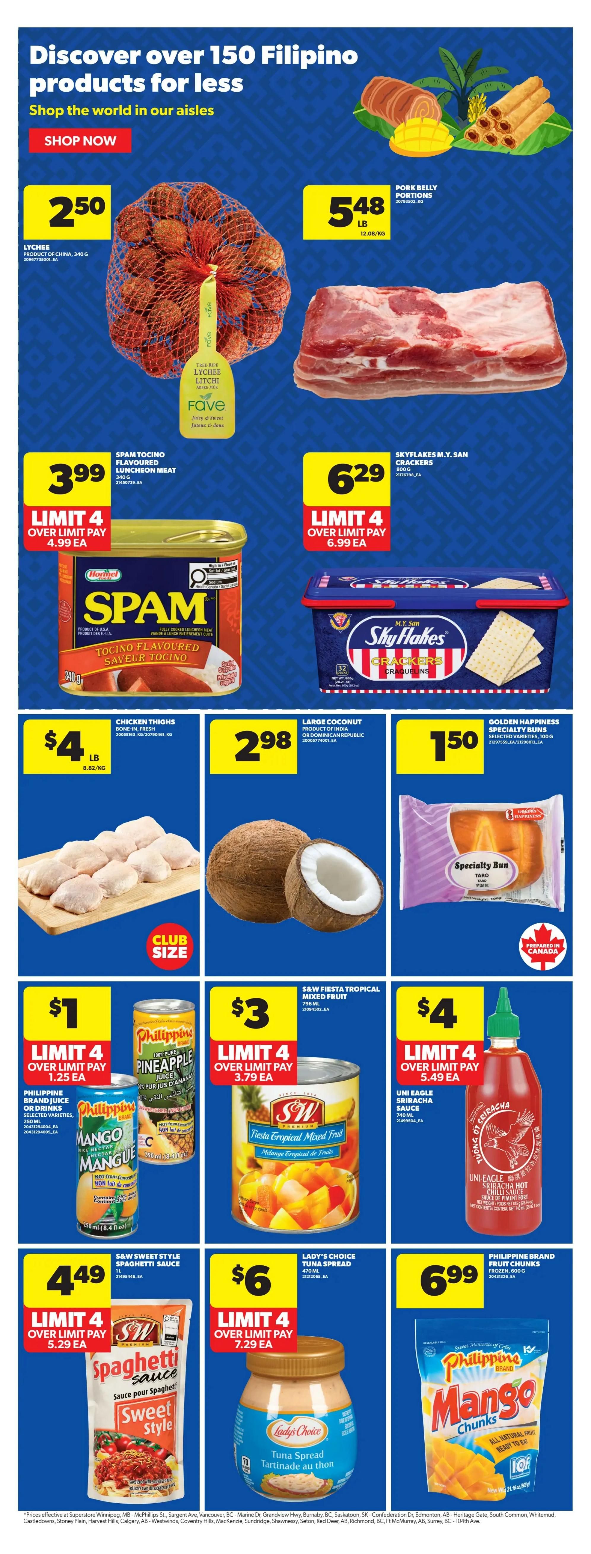 Real Canadian Superstore (West) Flyer August 6 to 12