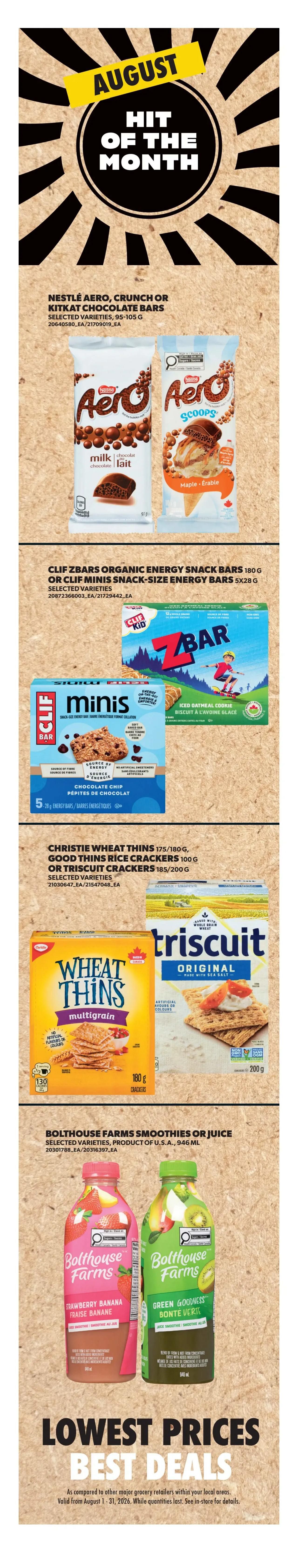 Real Canadian Superstore (West) Flyer August 6 to 12