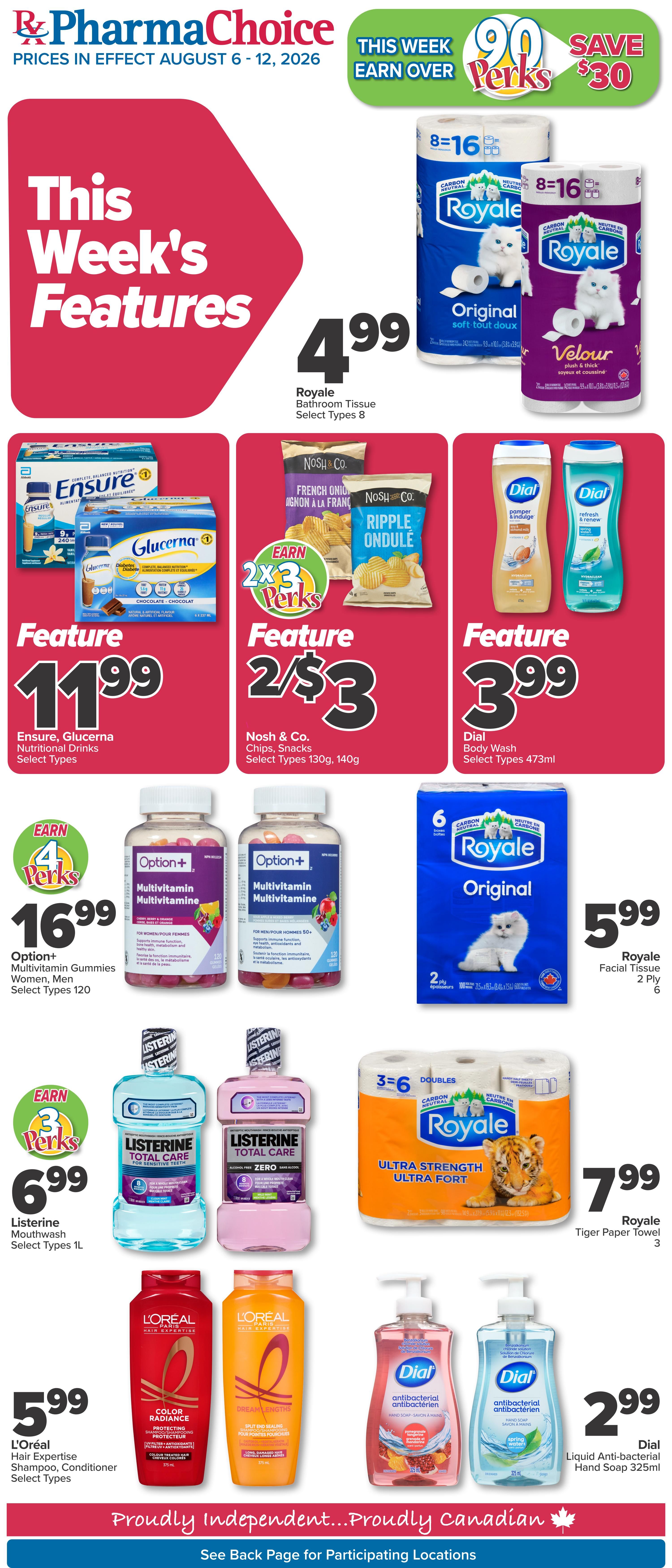 PharmaChoice (ON & Atlantic) Flyer August 6 to 12