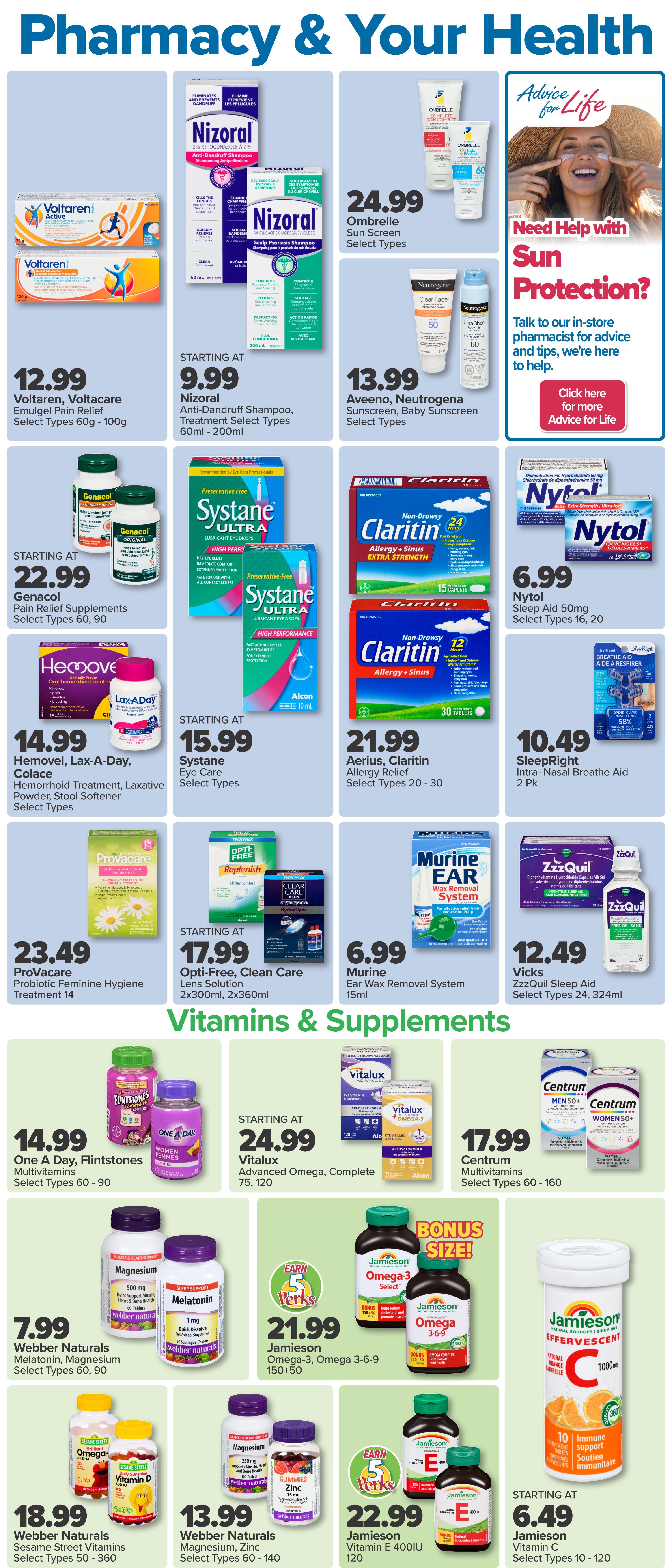 PharmaChoice (ON & Atlantic) Flyer August 6 to 12