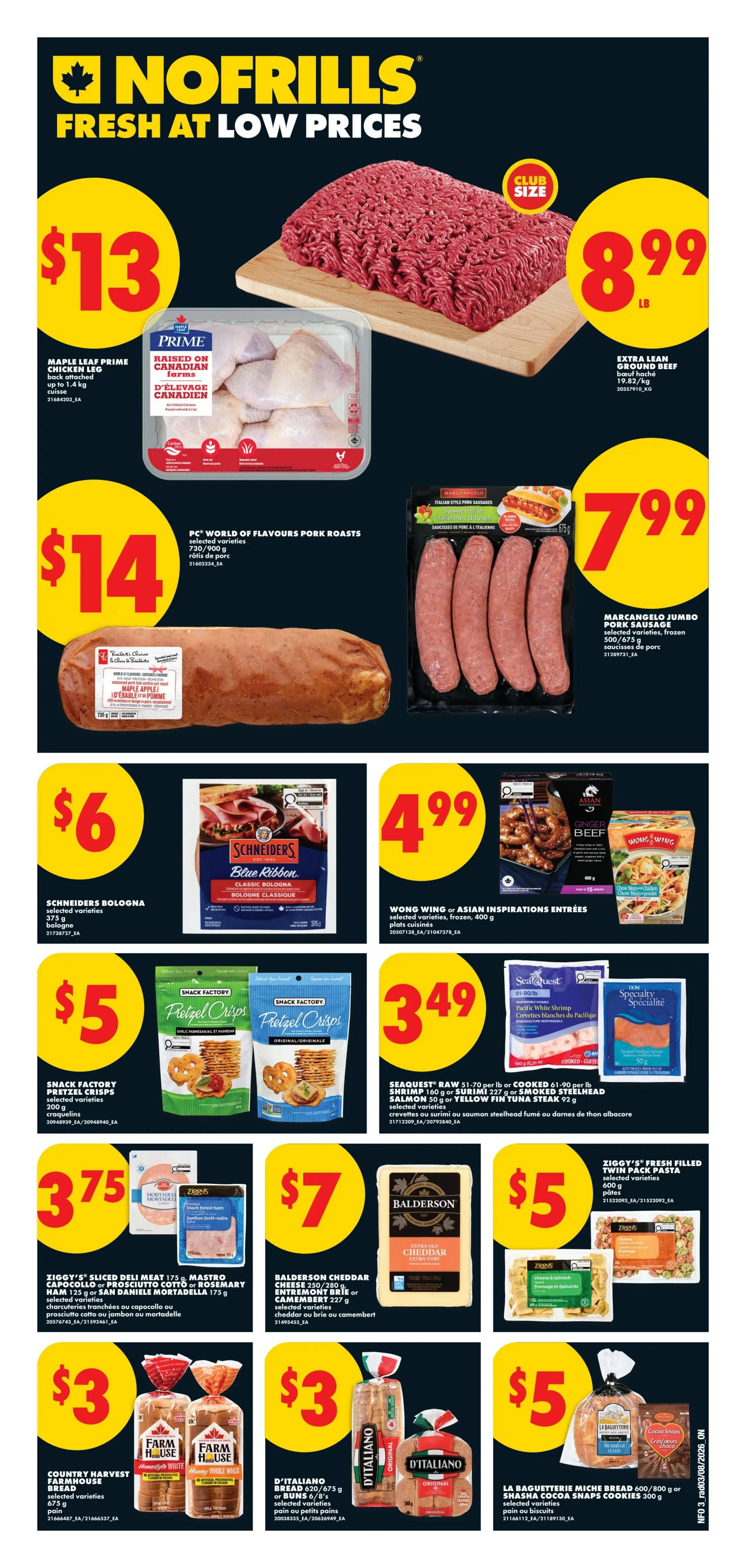 No Frills (ON) Flyer August 6 to 12