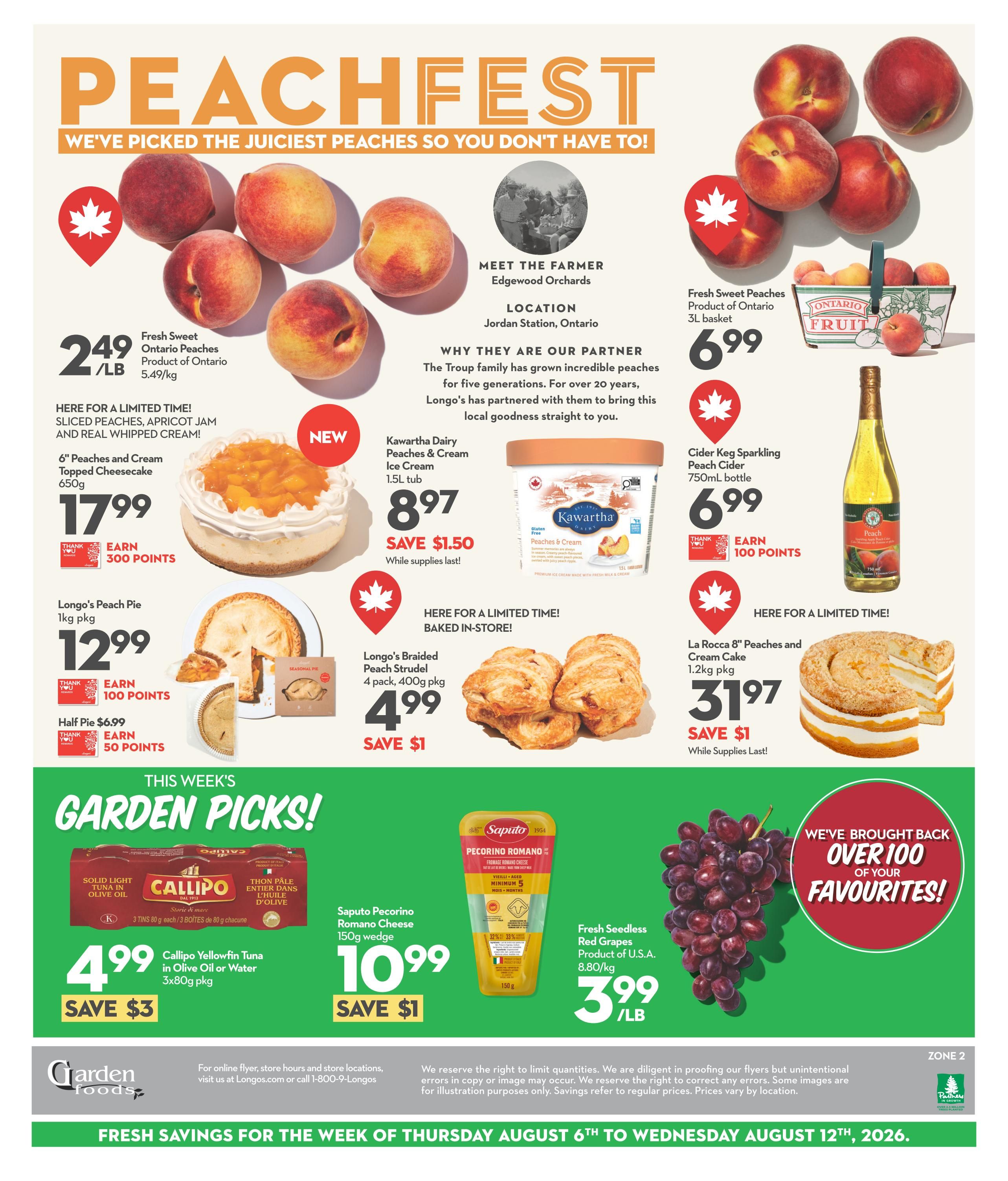 Garden Foods Flyer August 6 to 12