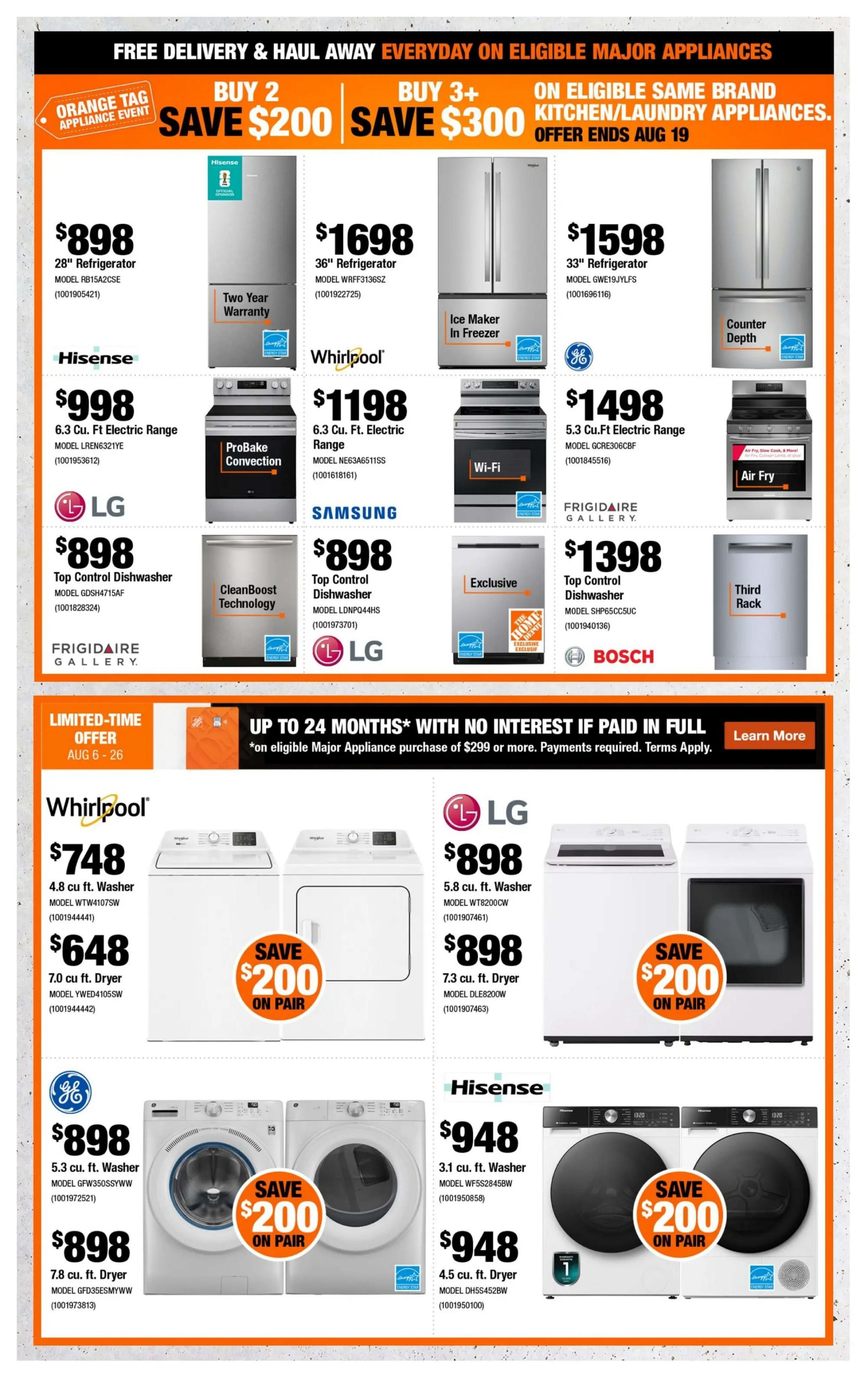 Home Depot (ON) Flyer August 6 to 19