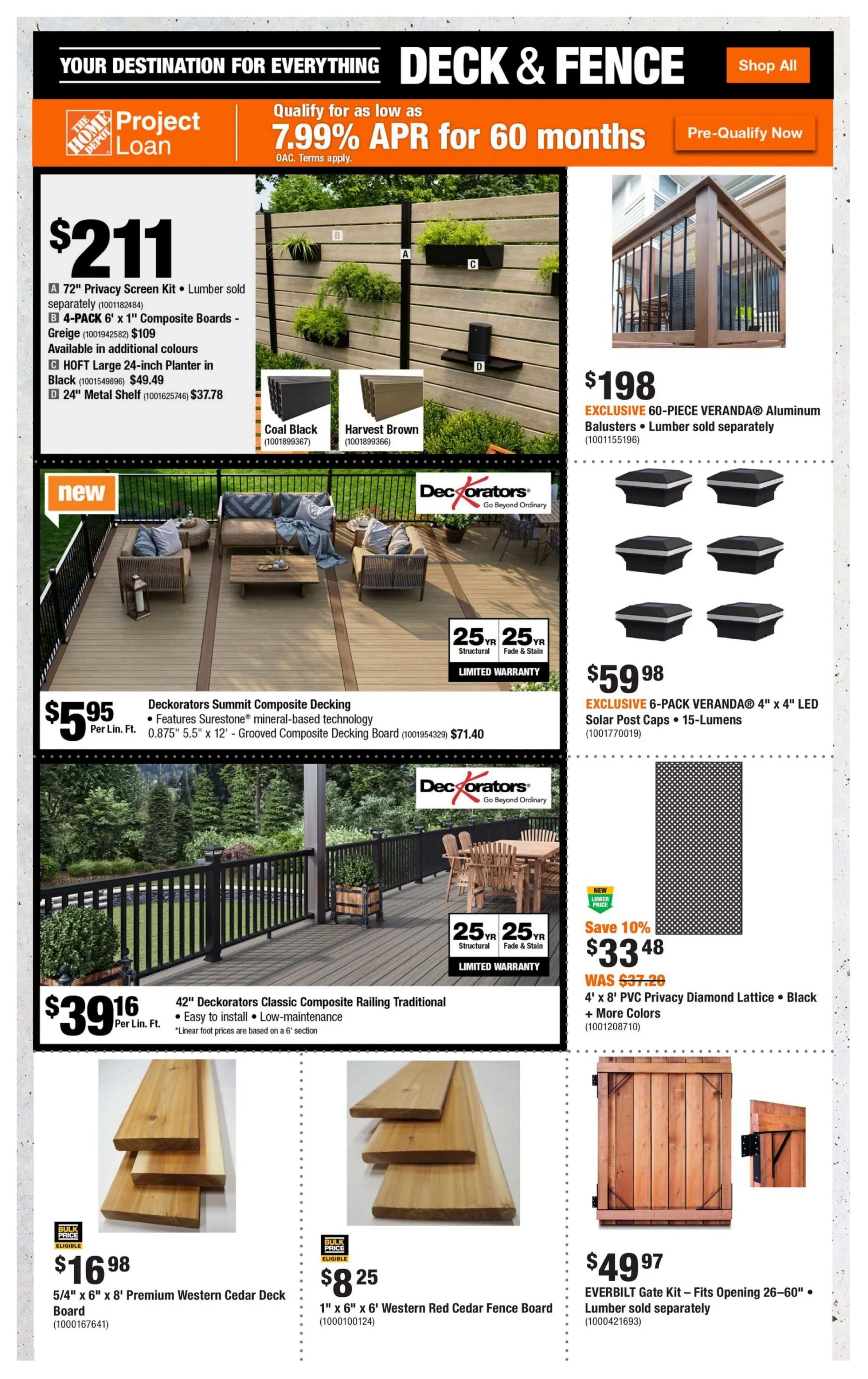 Home Depot (ON) Flyer August 6 to 19