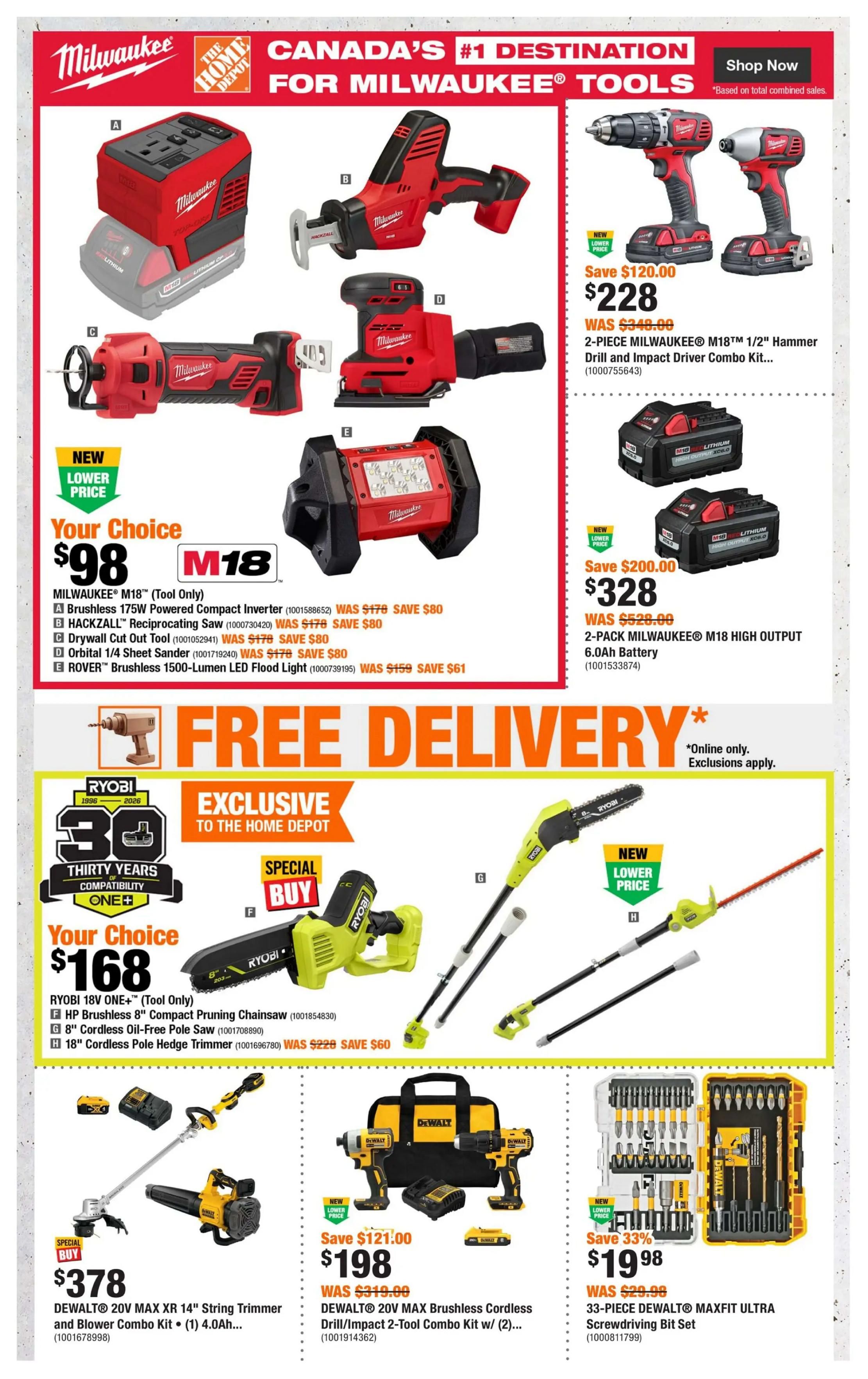 Home Depot (BC) Flyer August 6 to 19