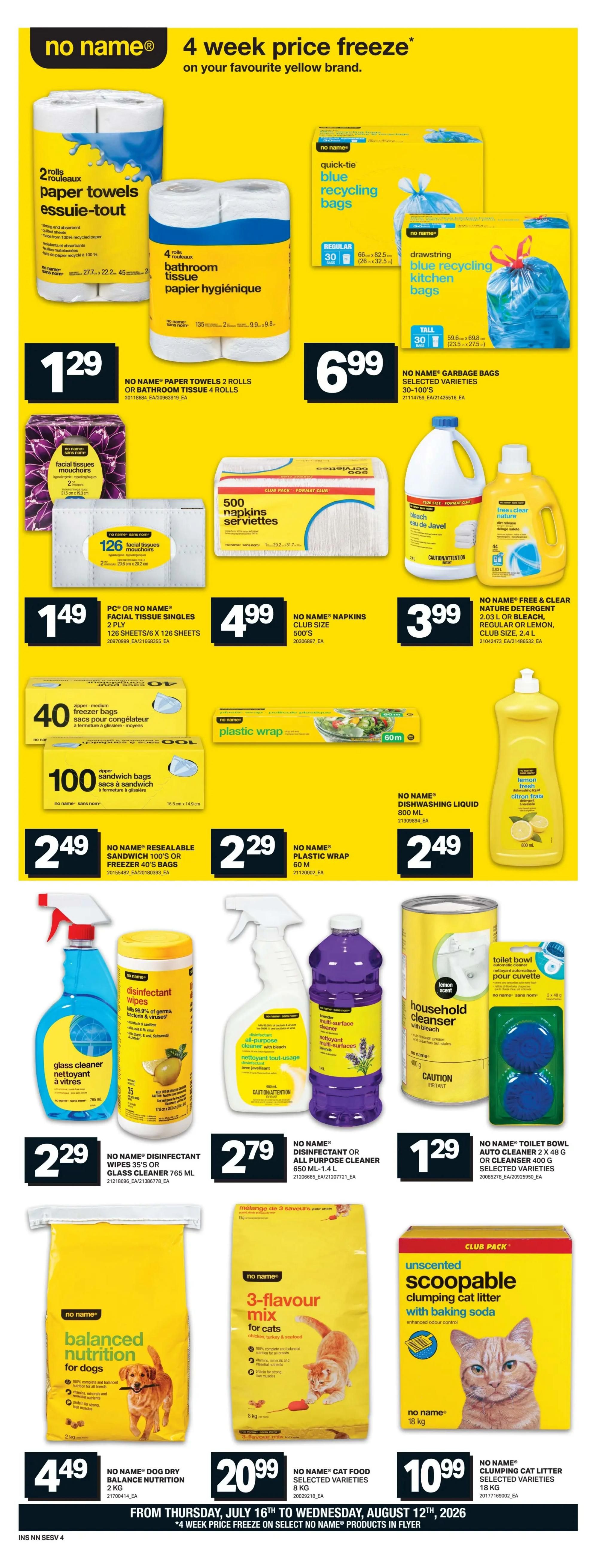 Freshmart (West) Flyer August 6 to 12