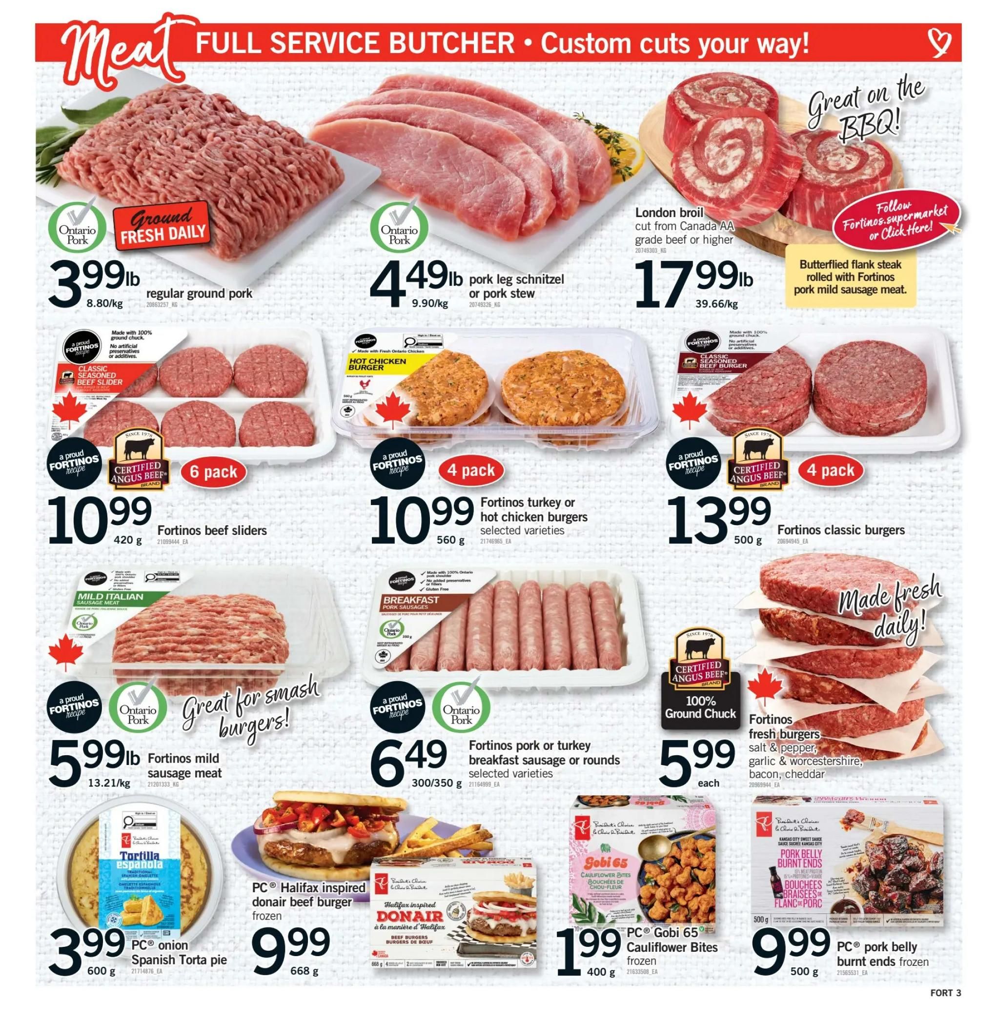 Fortinos Flyer August 6 to 12
