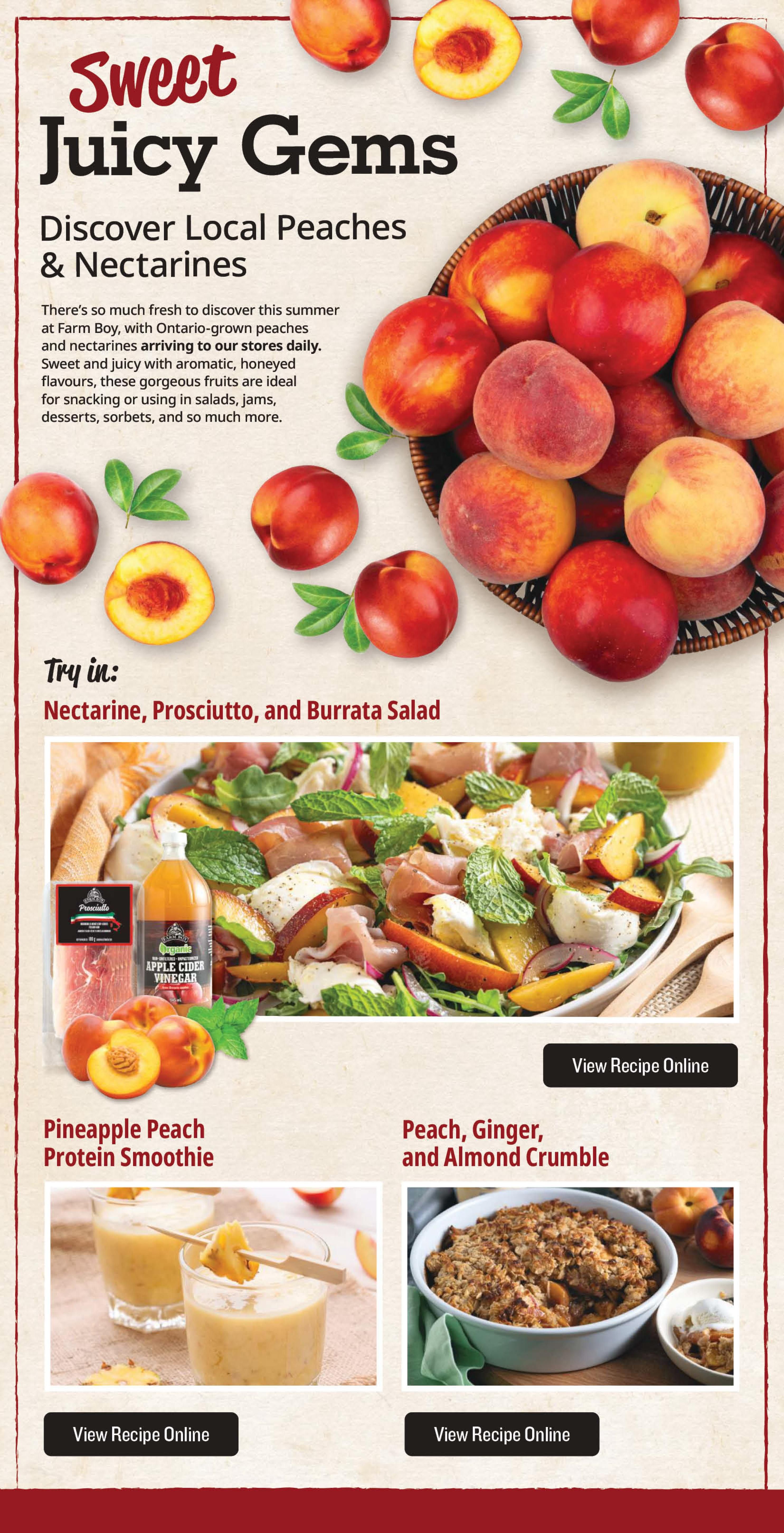 Farm Boy Flyer August 6 to 12