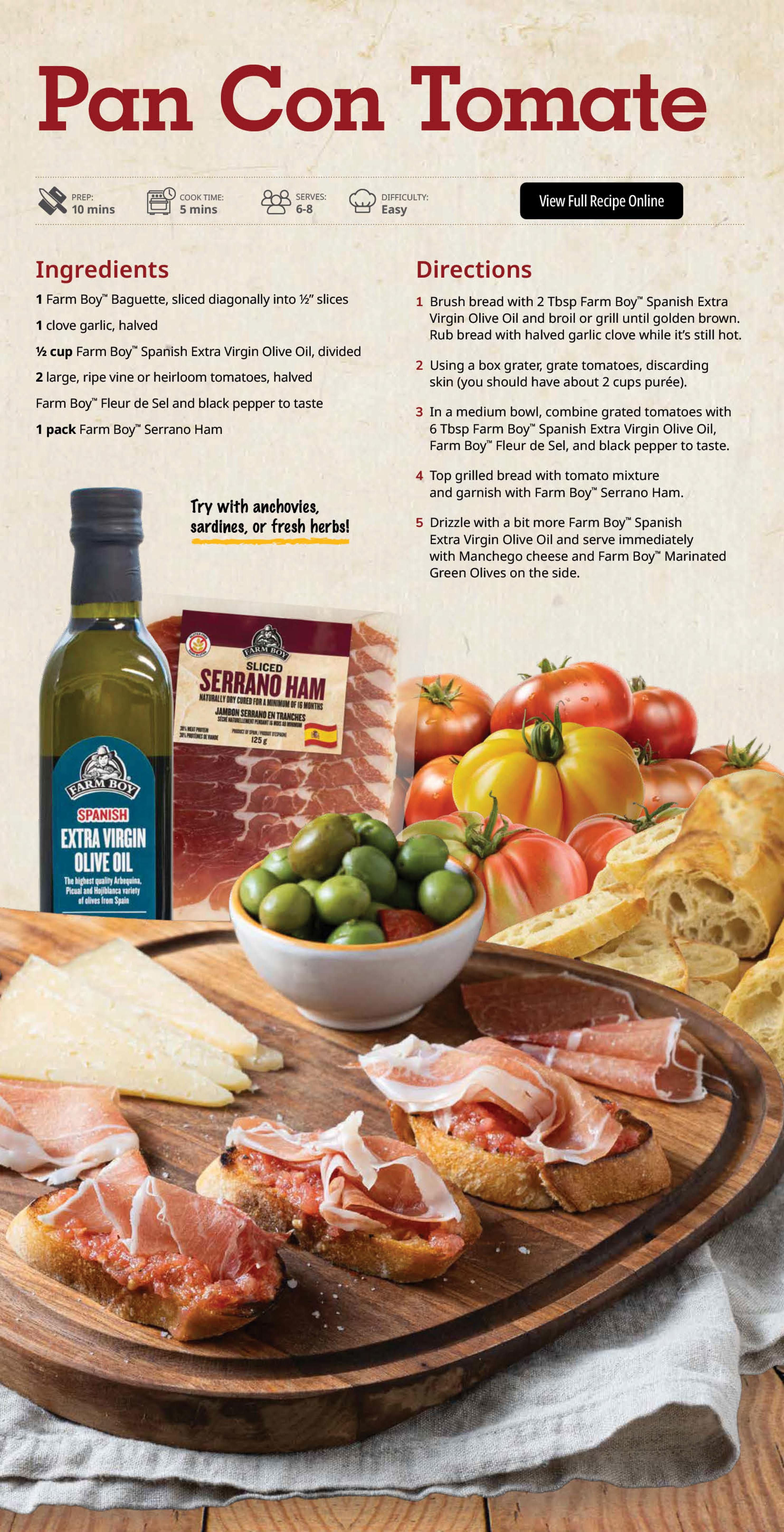 Farm Boy Flyer August 6 to 12