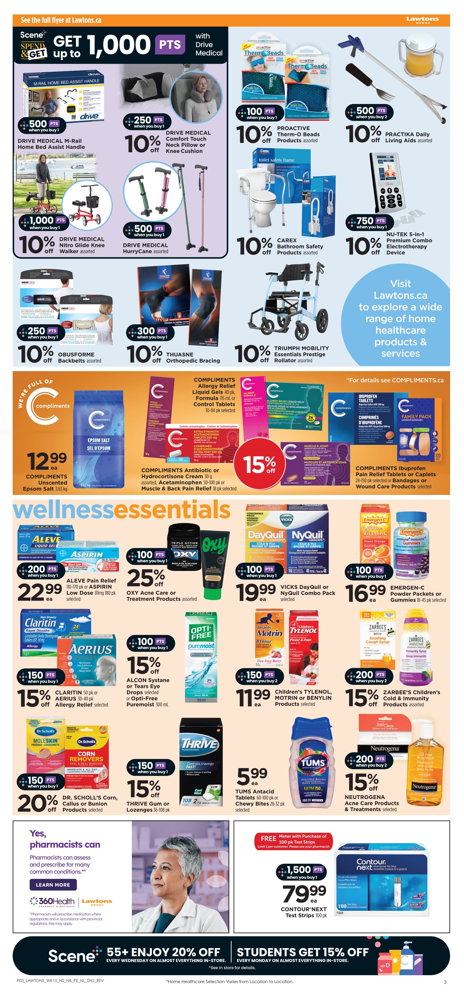 Lawtons Drugs (NS) Flyer August 7 to 13
