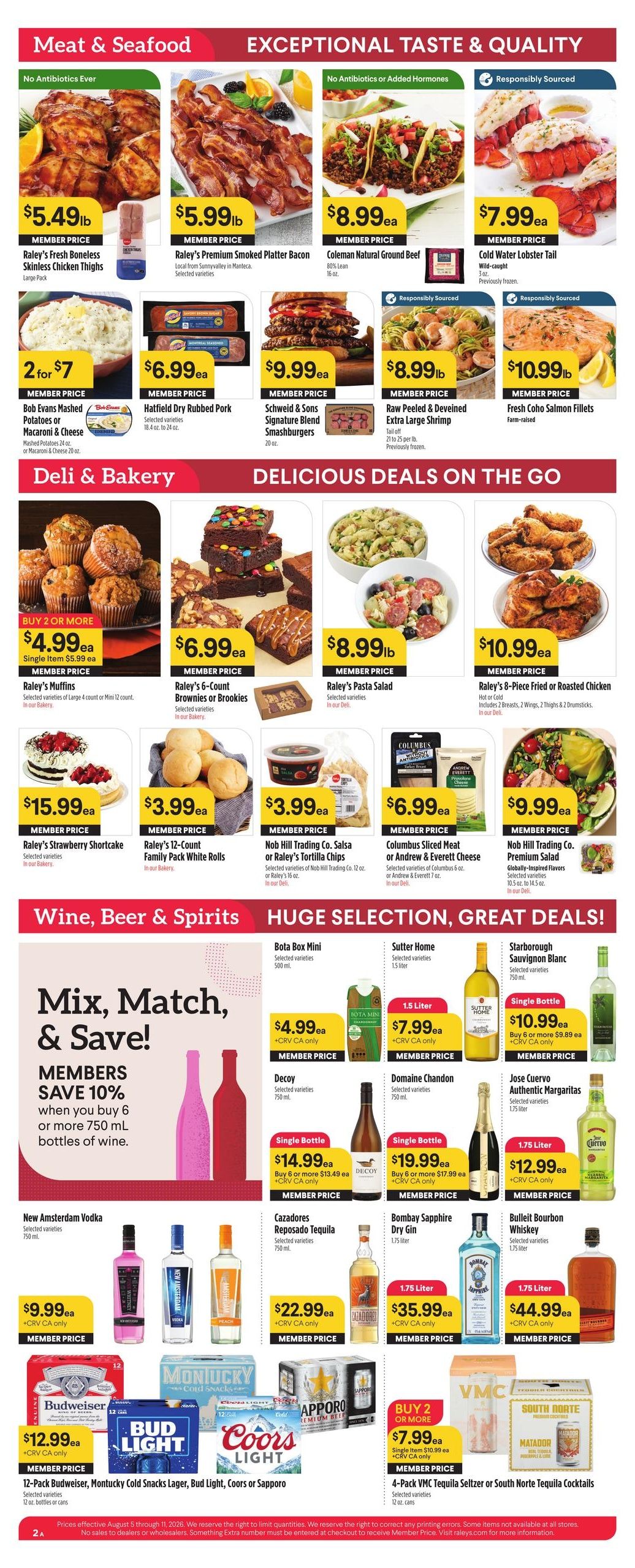 Nob Hill Foods Weekly Ad August 5 - 11, 2026