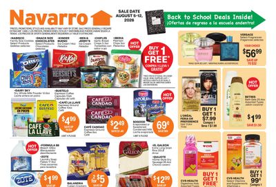 Navarro Discount Pharmacy (FL) Weekly Ad August 5 - 12, 2026
