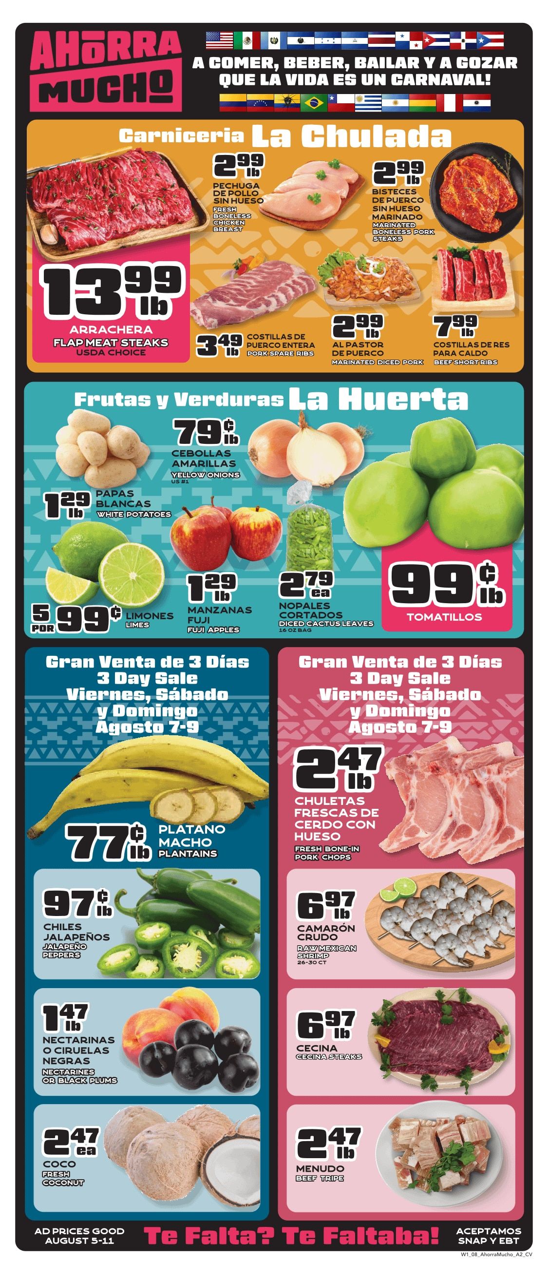 Save a Lot Food Stores (Aurora, CO) Weekly Ad August 5 - 11, 2026
