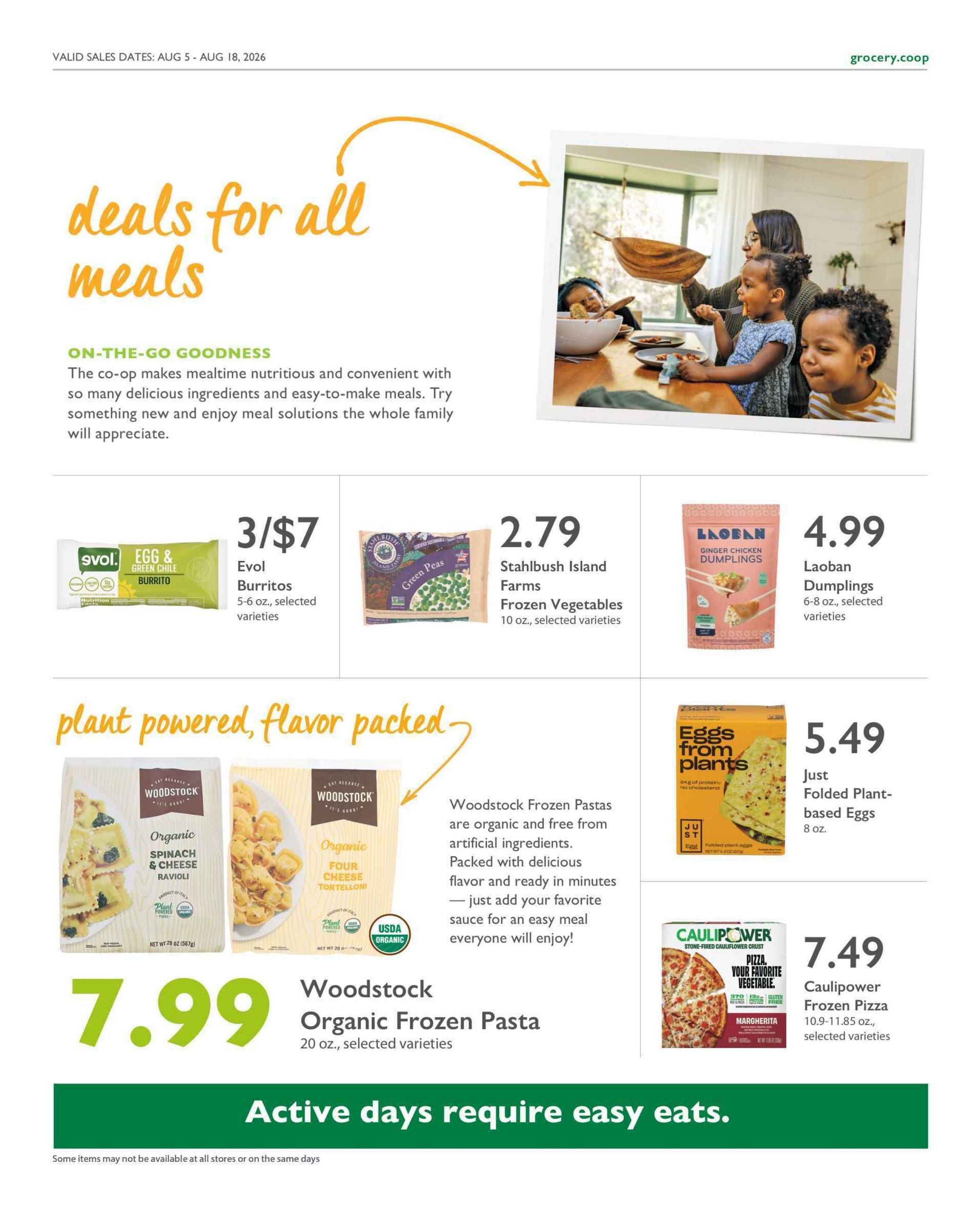 TPSS Co-op Weekly Ad August 5 - 18, 2026