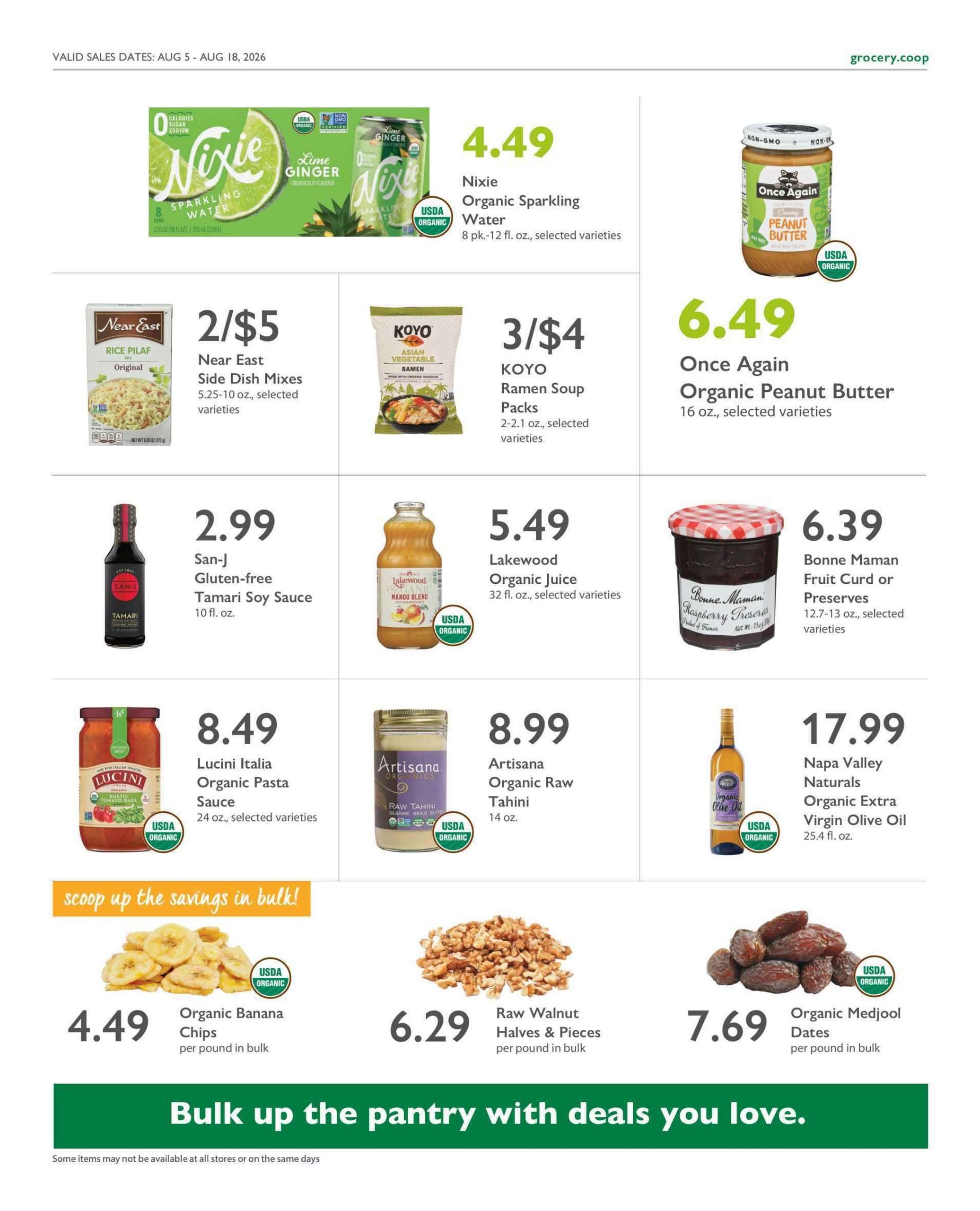 TPSS Co-op Weekly Ad August 5 - 18, 2026