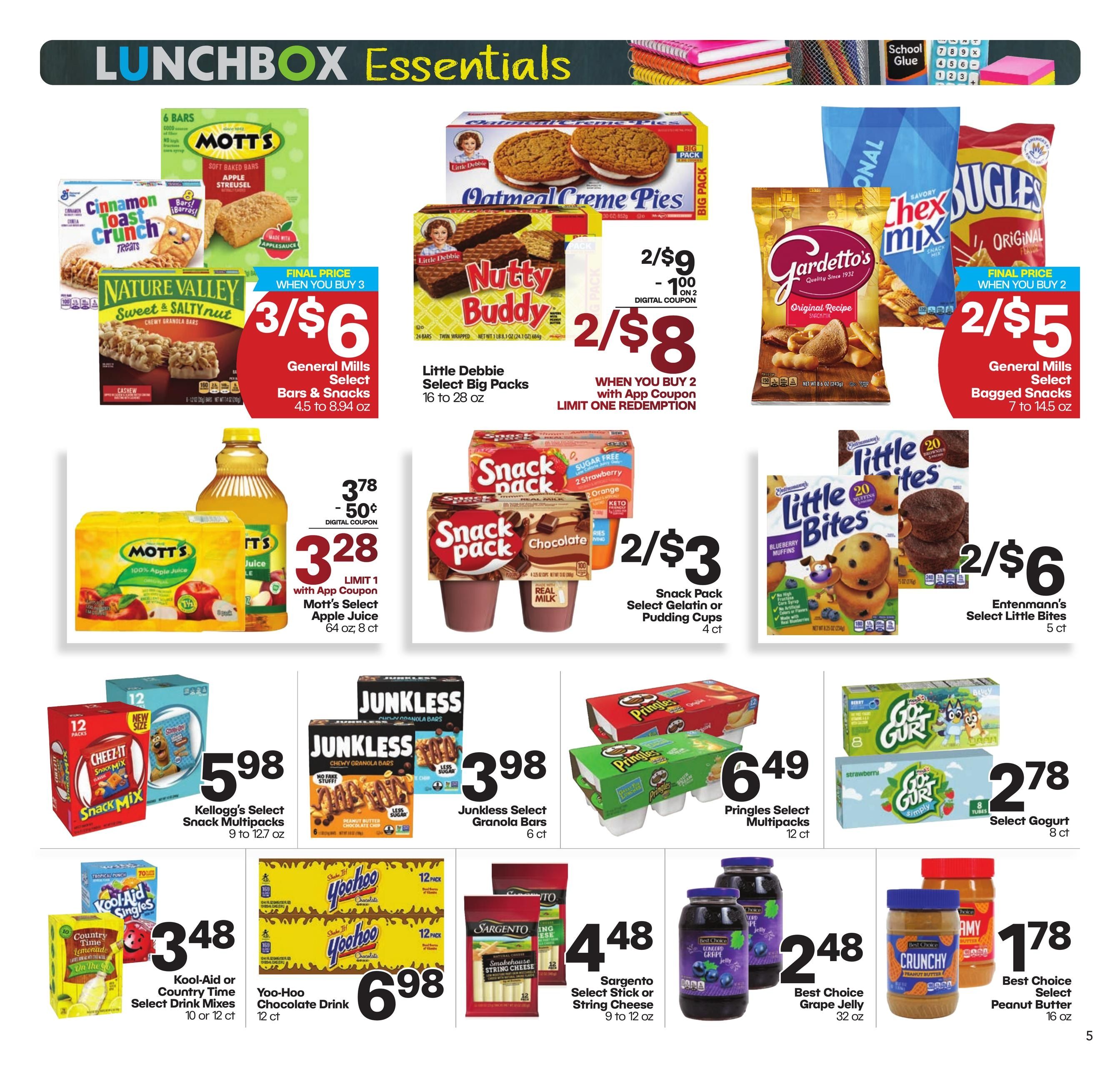 Harps Foods (Kaw City Area, OK) Weekly Ad August 5 - 11, 2026