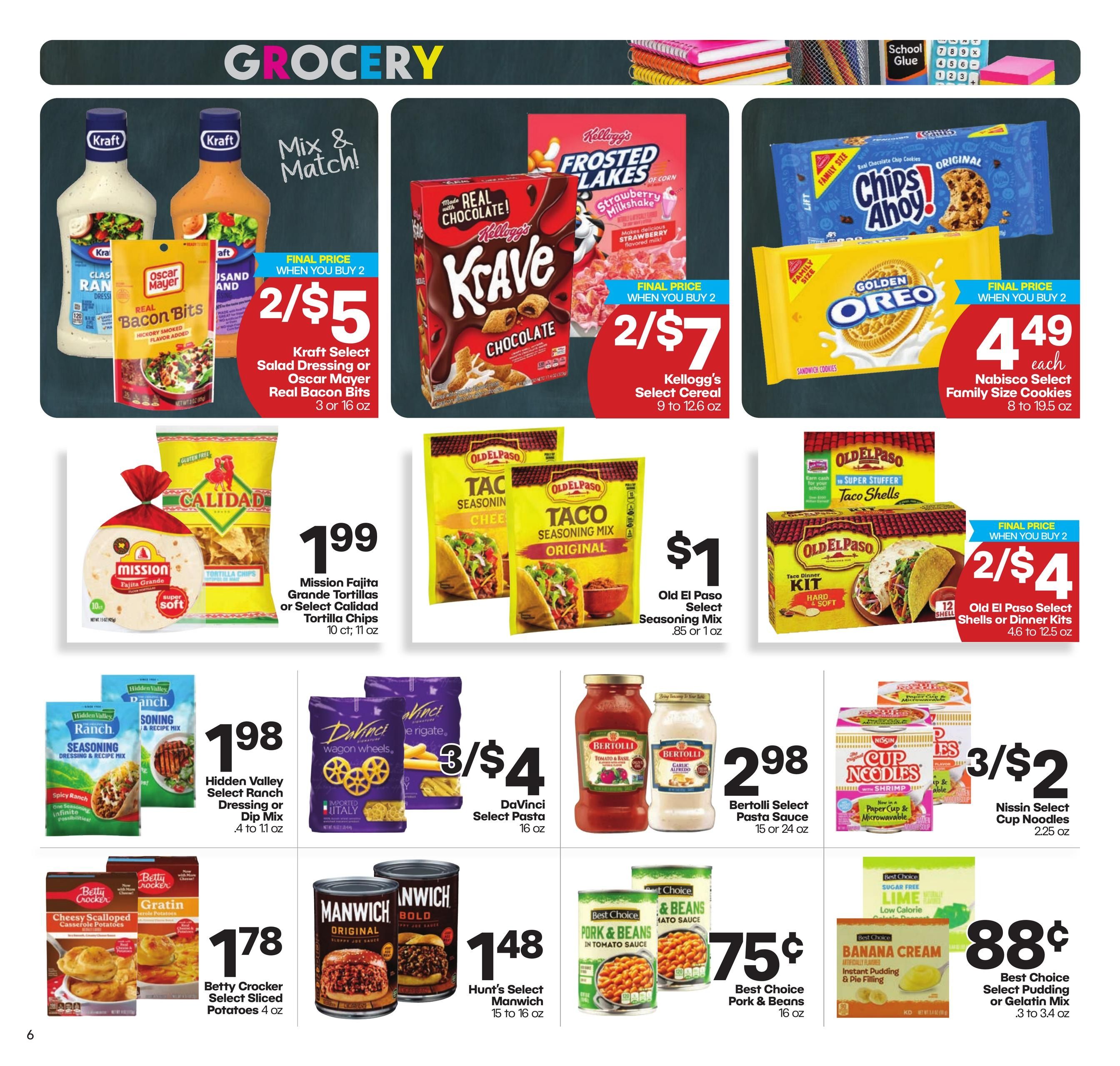 Harps Foods (Kaw City Area, OK) Weekly Ad August 5 - 11, 2026