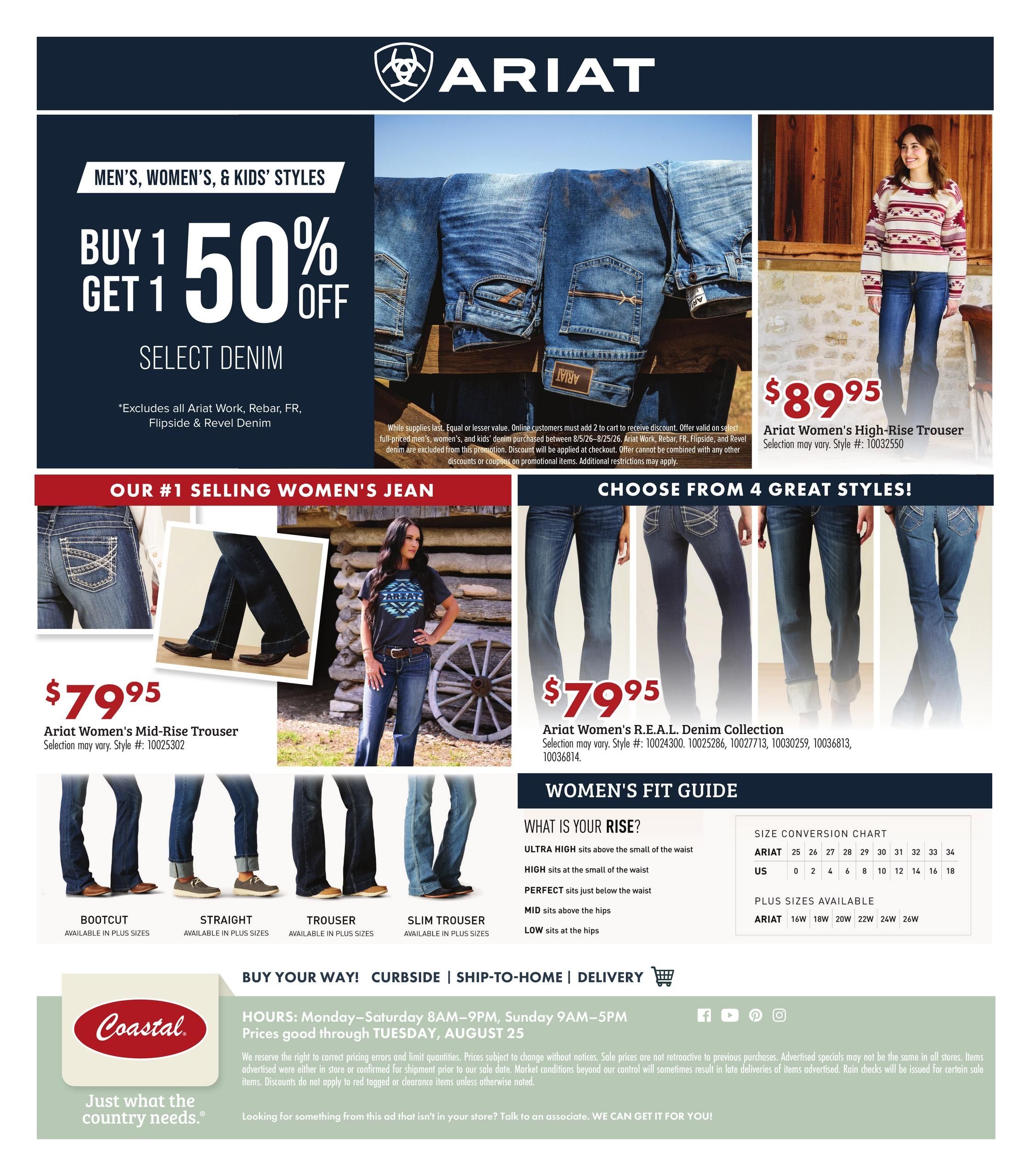 Coastal Farm (CA, OR, WA) Summer Harvest Savings Weekly Ad August 5 - 25, 2026