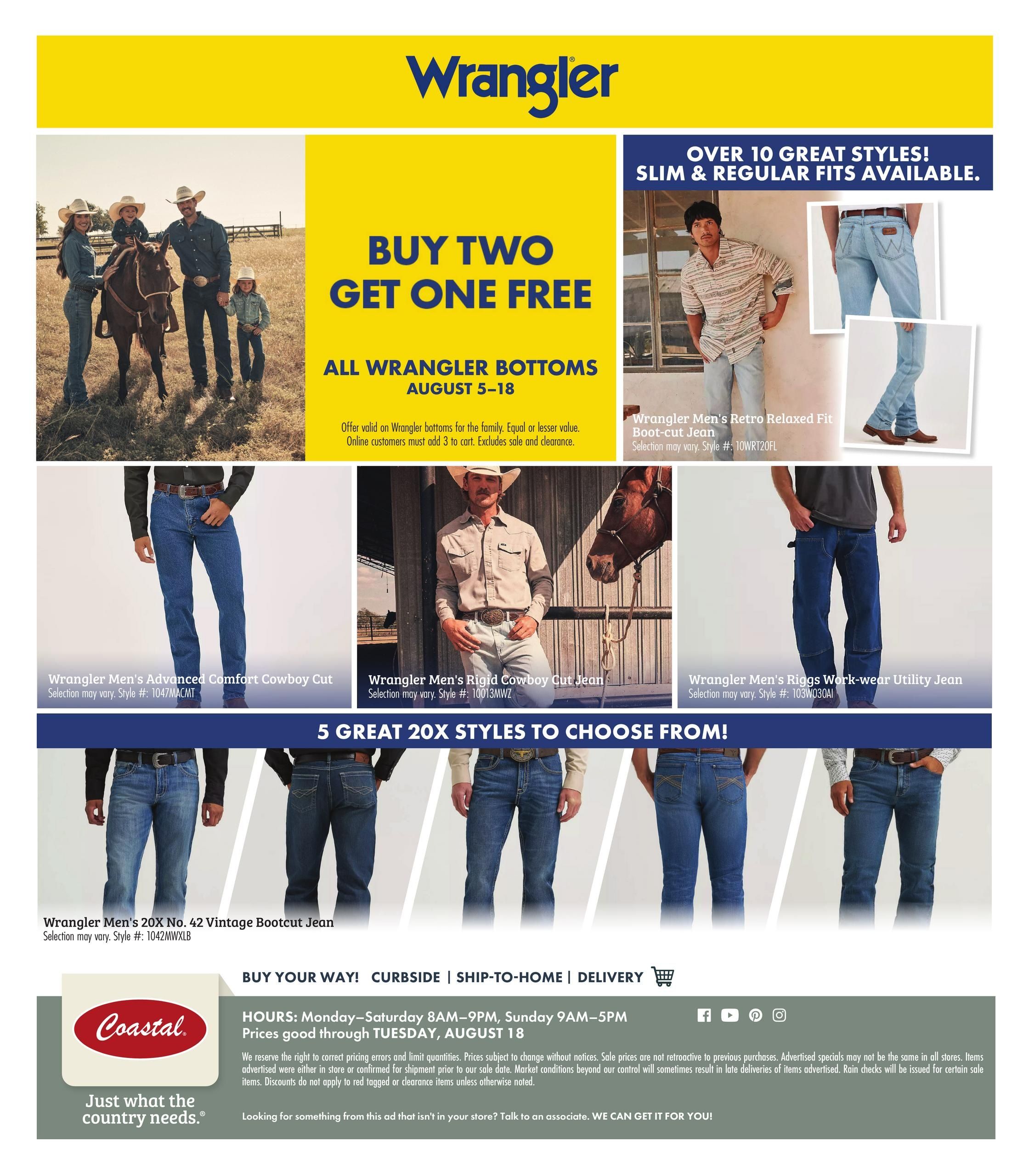Coastal Farm (CA, OR, WA) Summer Harvest Savings Weekly Ad August 5 - 25, 2026