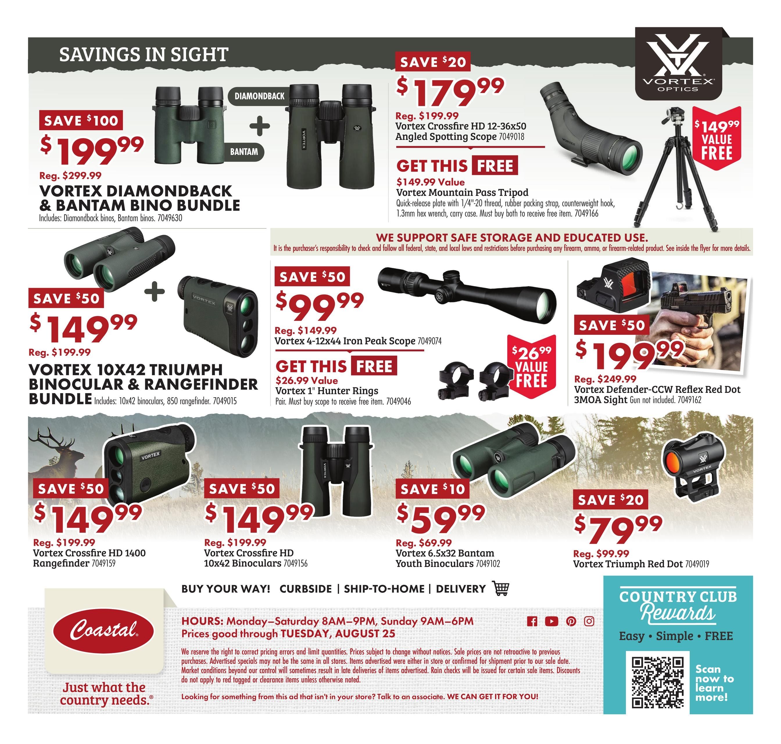 Coastal Farm (CA, OR, WA) Summer Harvest Savings Weekly Ad August 5 - 25, 2026