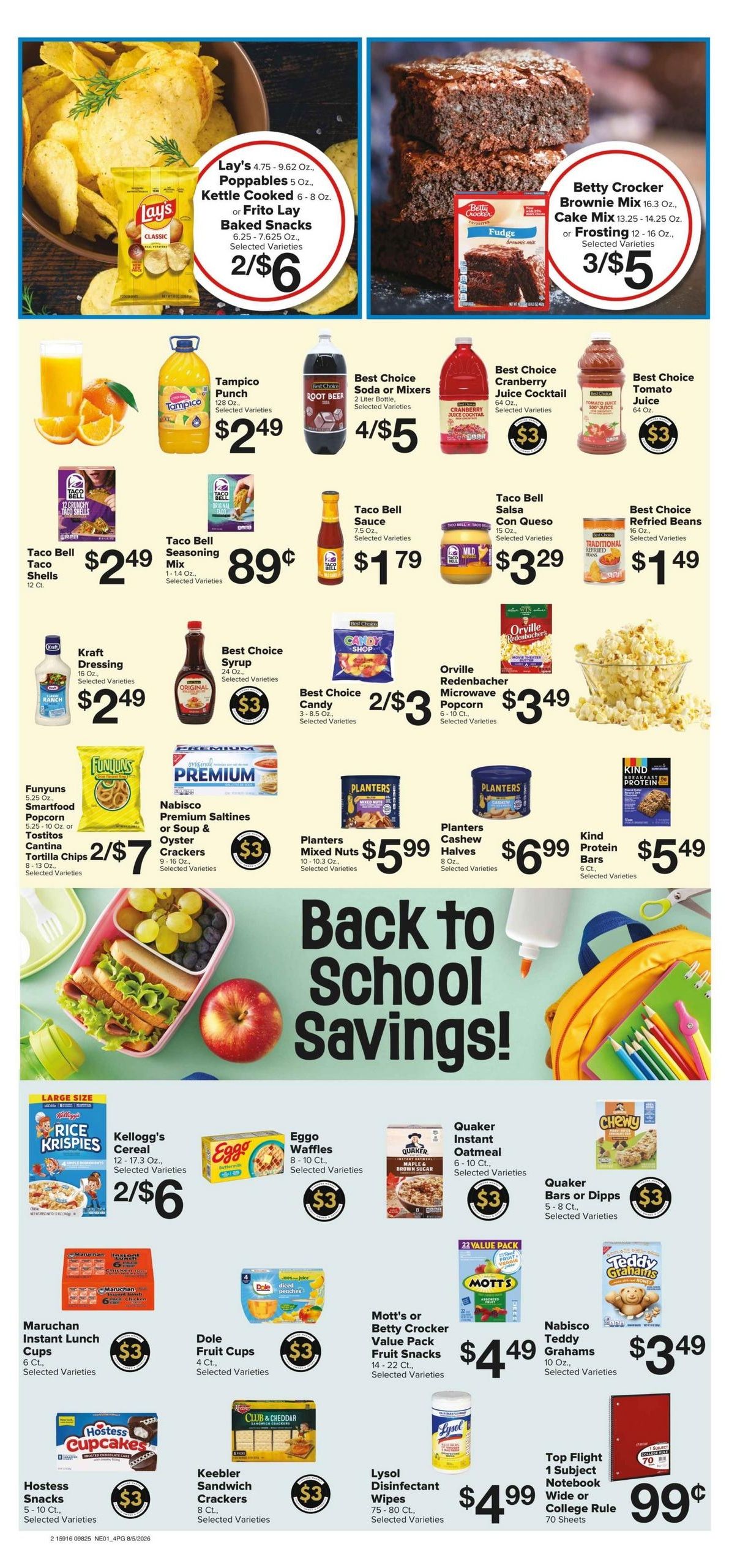 Timmons Market Weekly Ad August 5 - 11, 2026