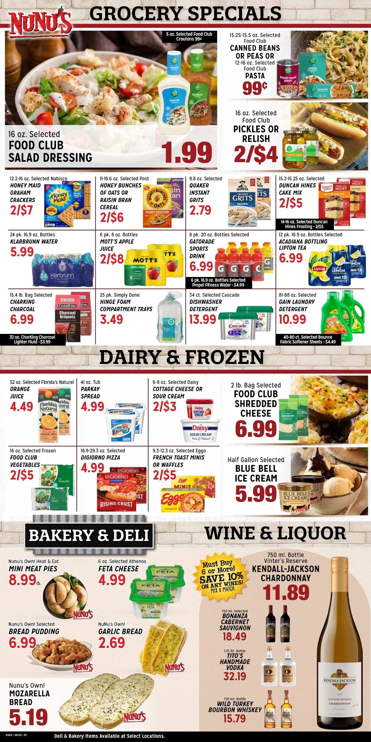 Nunu's Markets Weekly Ad August 5 - 11, 2026