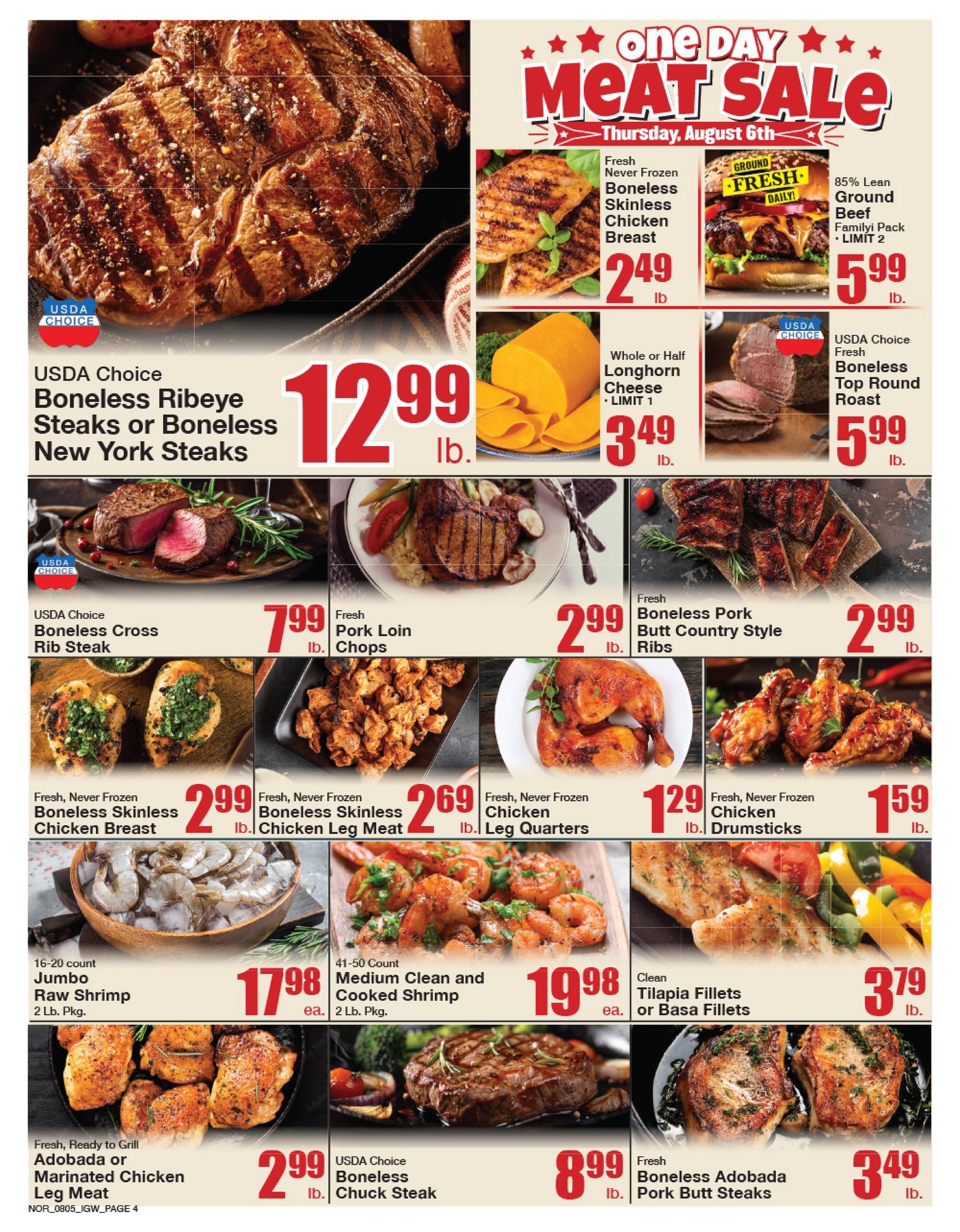 Norm's Hometown Grocery Weekly Ad August 5 - 11, 2026