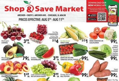 Shop And Save Market (Chicago–Lincolnwood Area, IL) Weekly Ad August 5 - 11, 2026