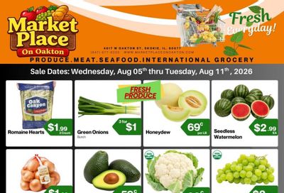 Market Place on Oakton Weekly Ad August 5 - 11, 2026